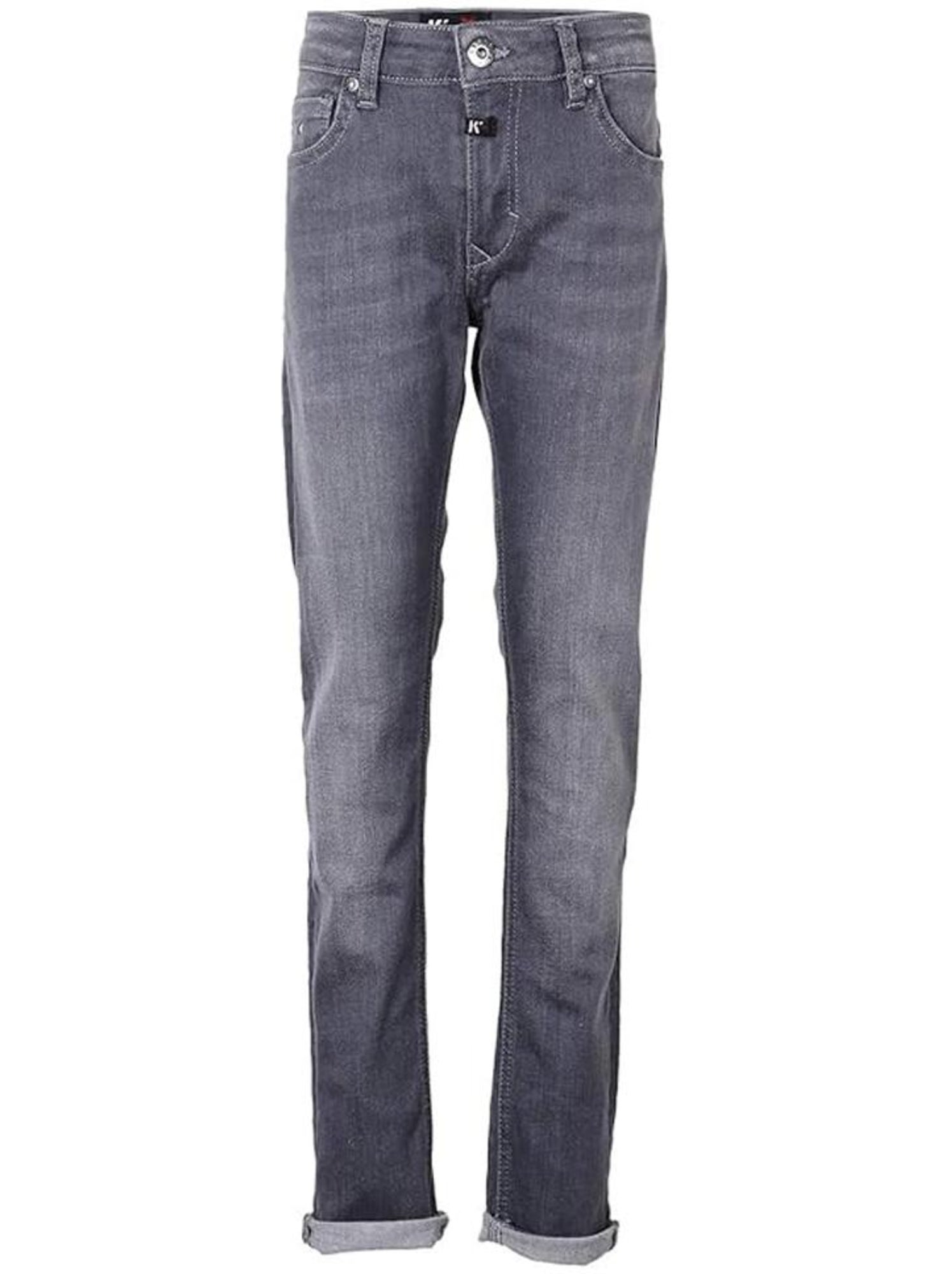Jean slim garçon kaporal - Gris Argenté