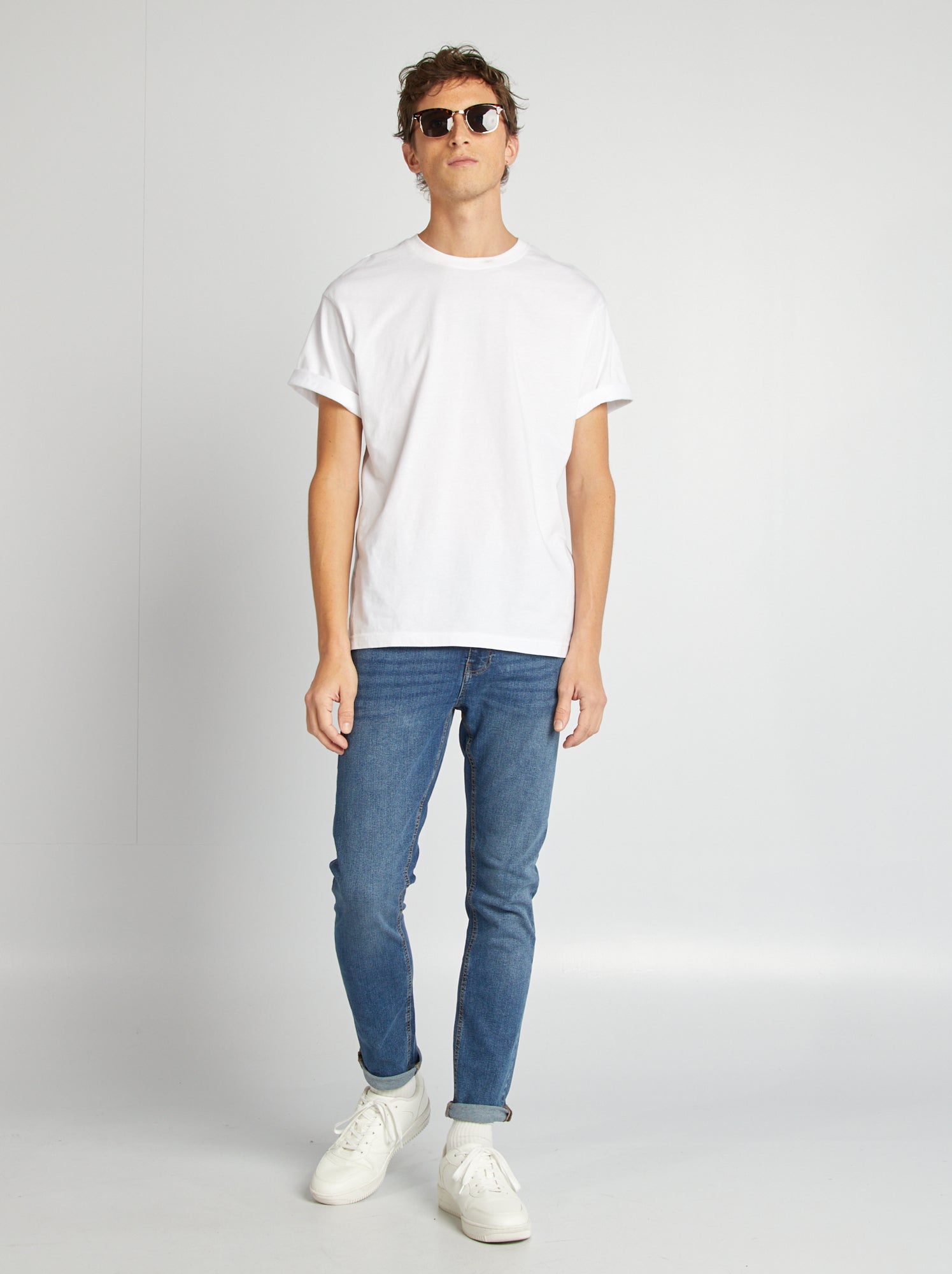 Jean slim - L30 - Bleu (AZC12_4)
