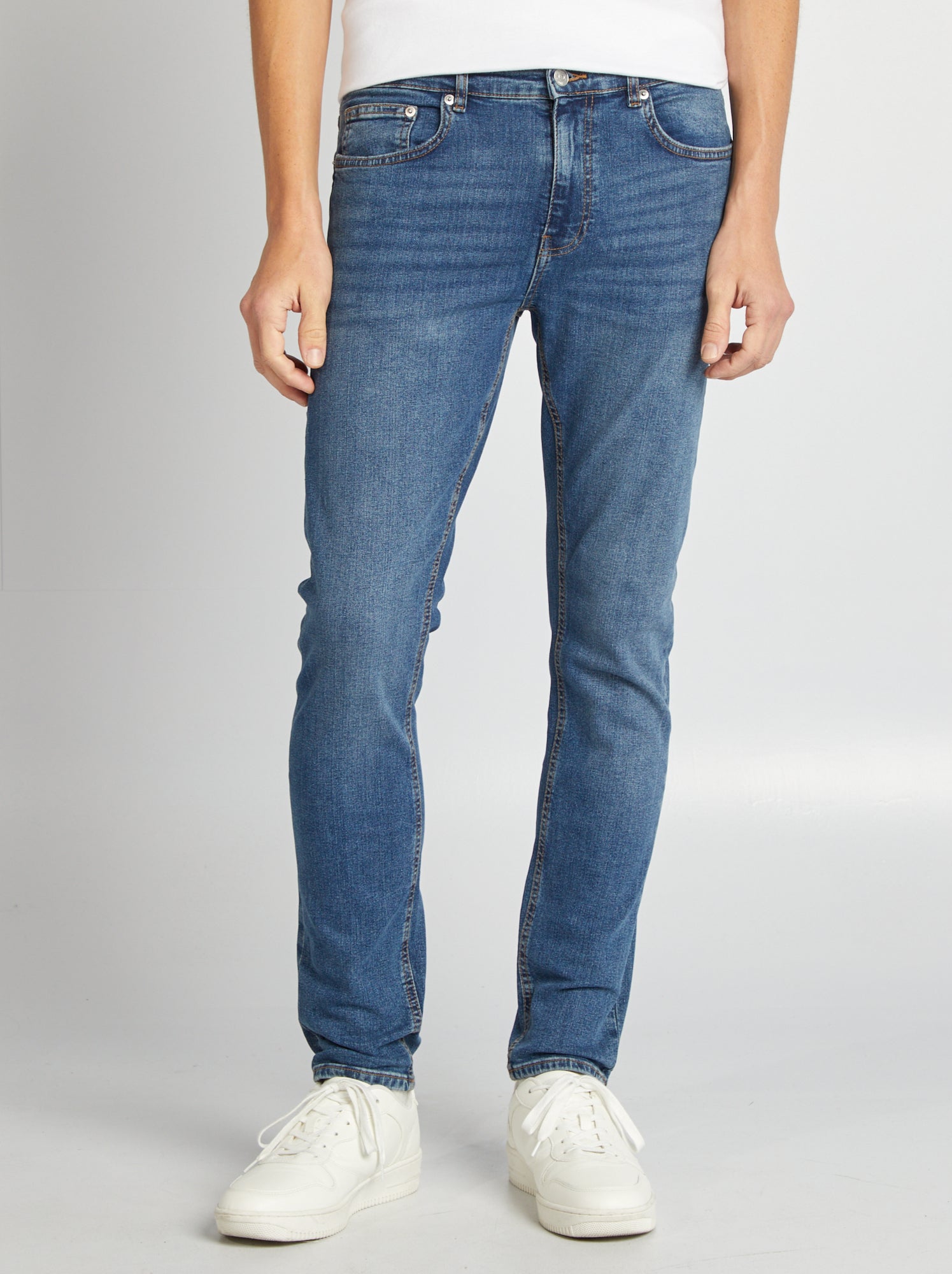 Jean slim - L30 - Bleu (AZC12_4)