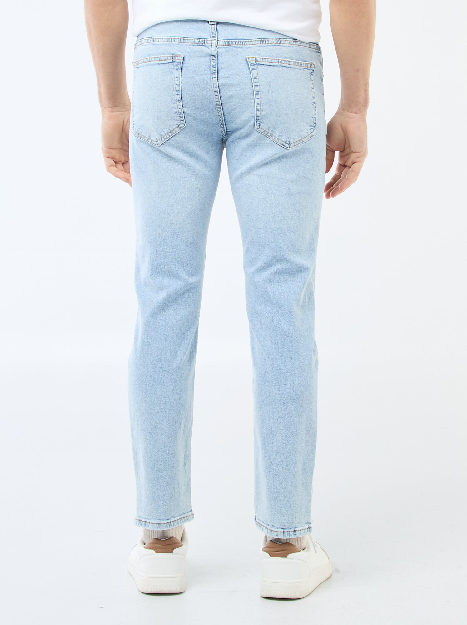 Jean slim - L30 - Bleu (AZC12_8)