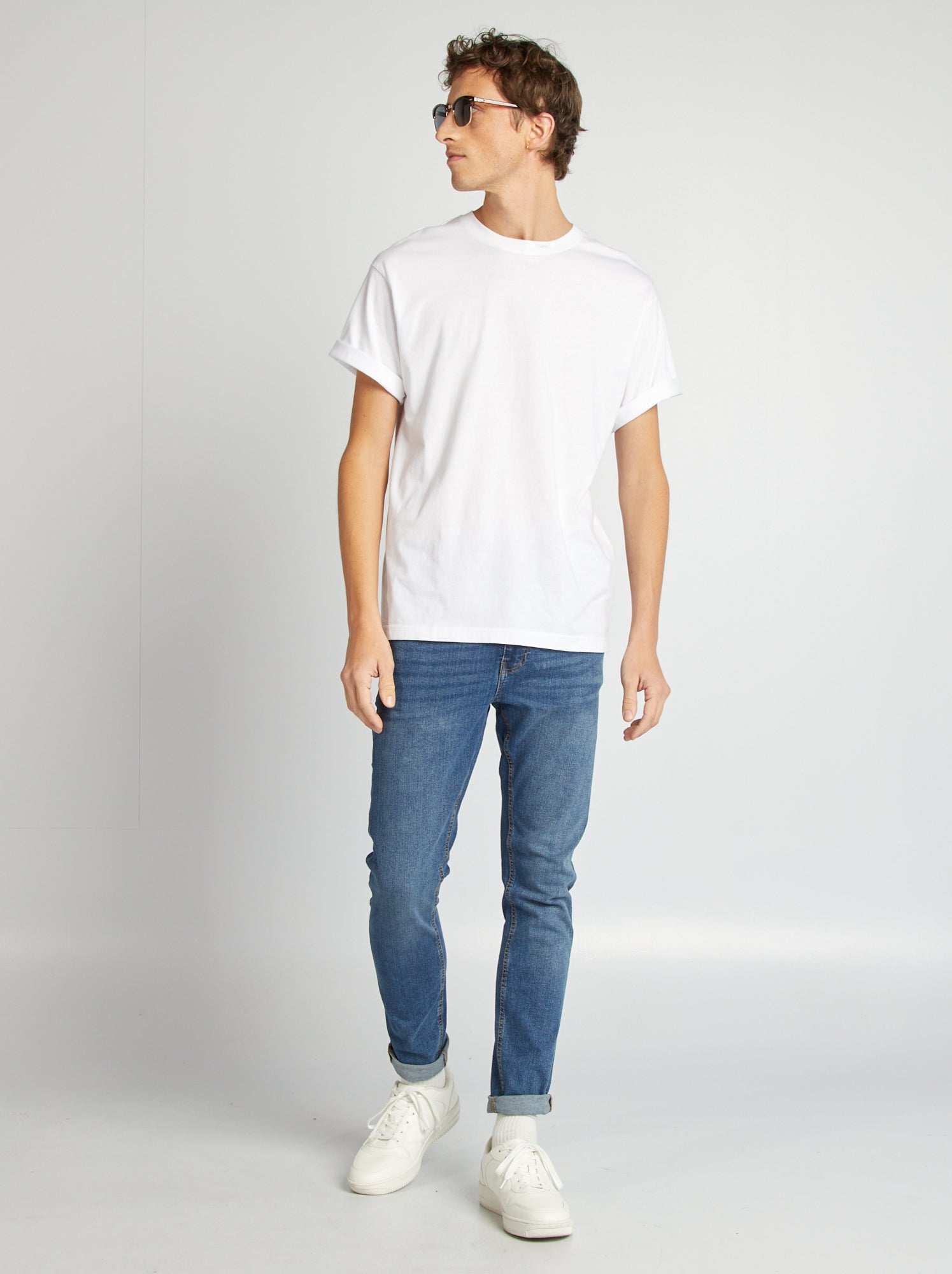 Jean slim - L32 - Stone
