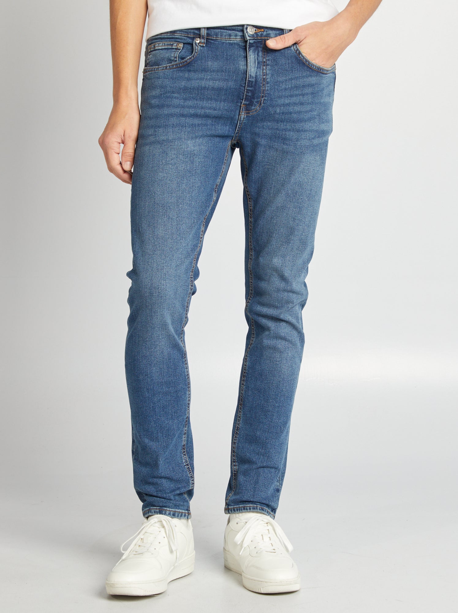 Jean slim - L32 - Stone