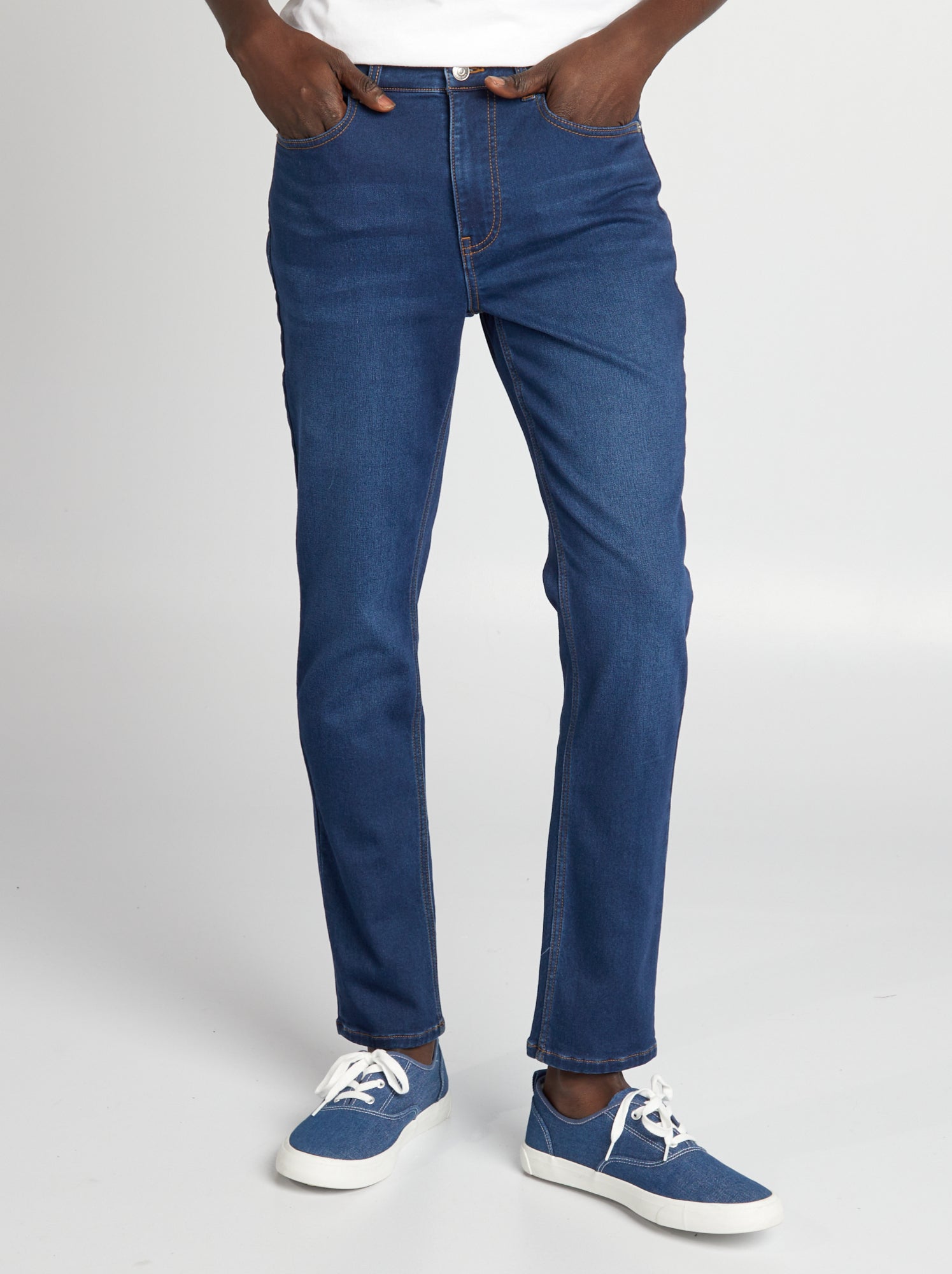 Jean slim stretch - L30 - Bleu