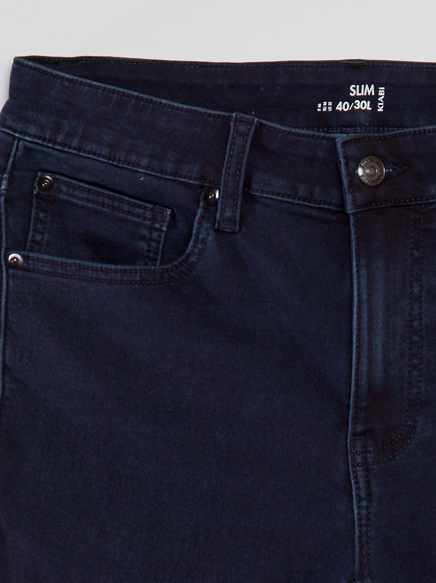 Jean slim stretch - L30 - Bleu foncé