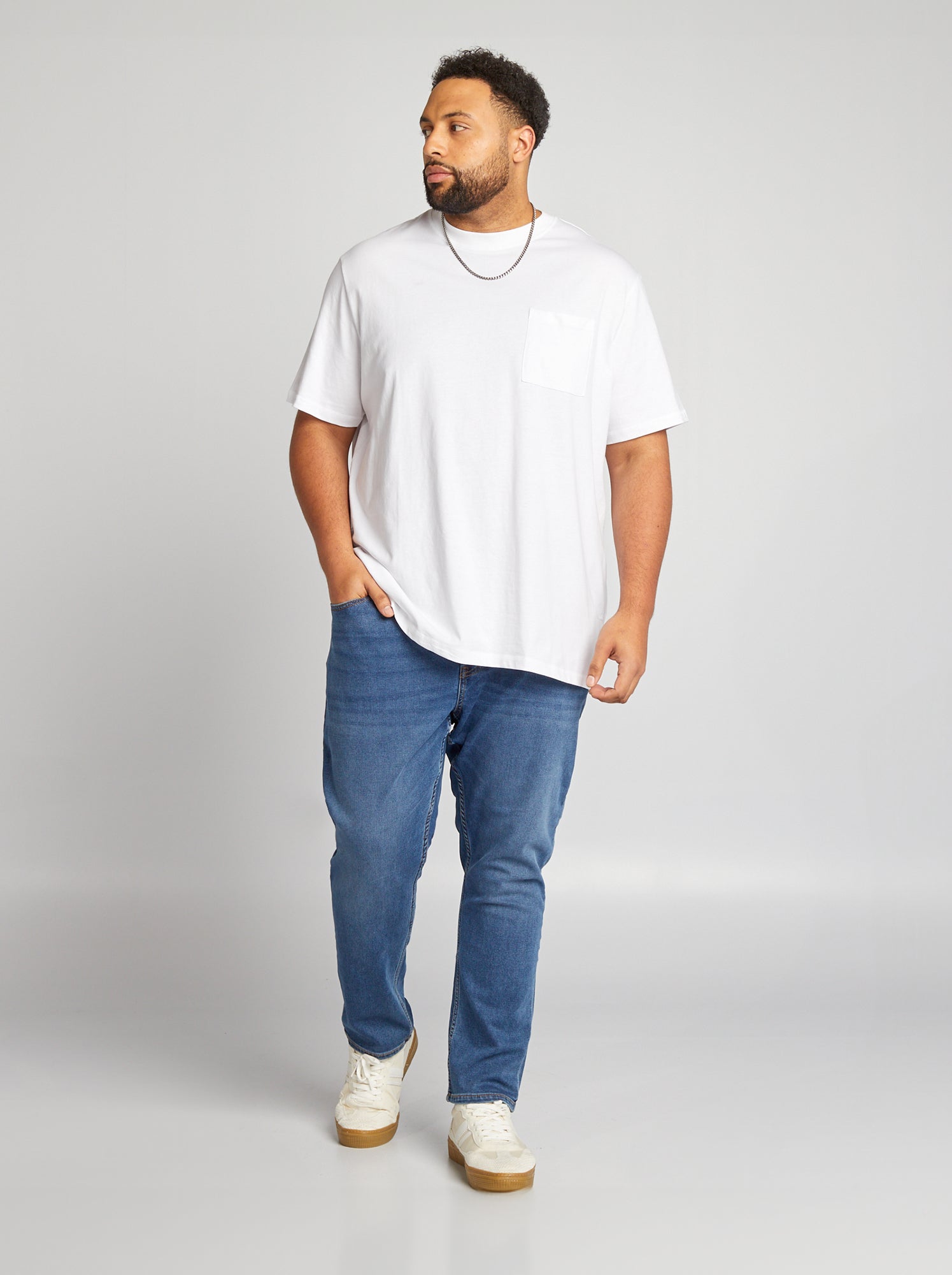 Jean slim stretch - L32 - Bleu