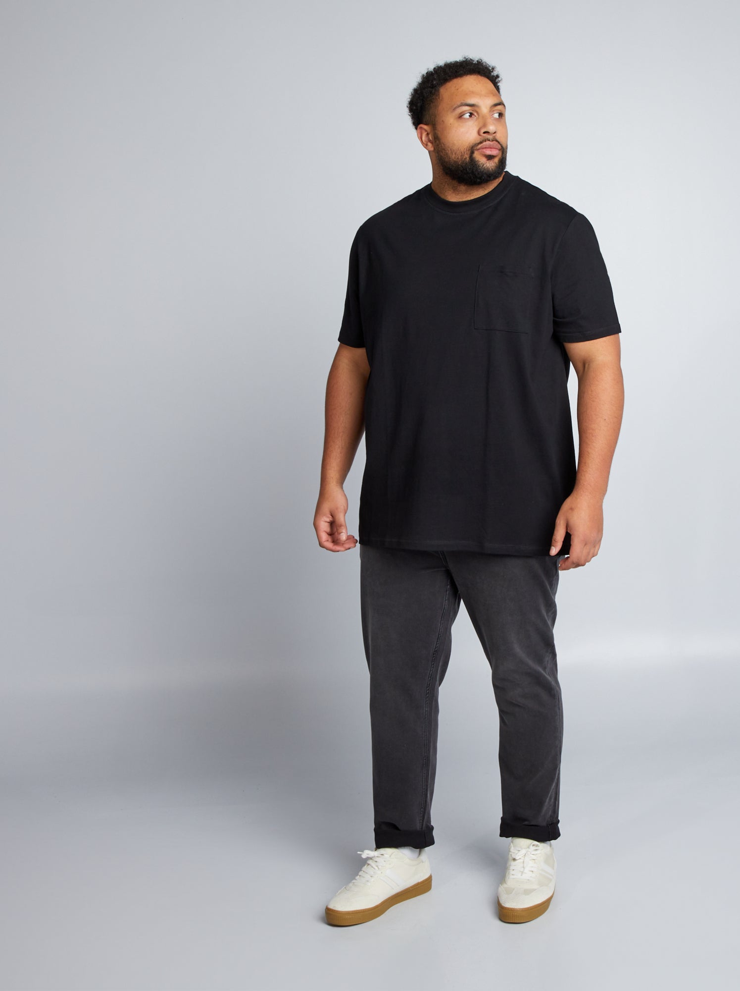 Jean slim stretch - L32 - Gris anthracite