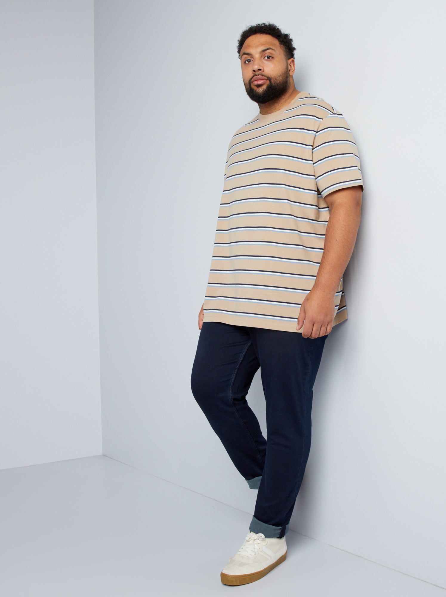 Jean slim stretch - L32 - Marine