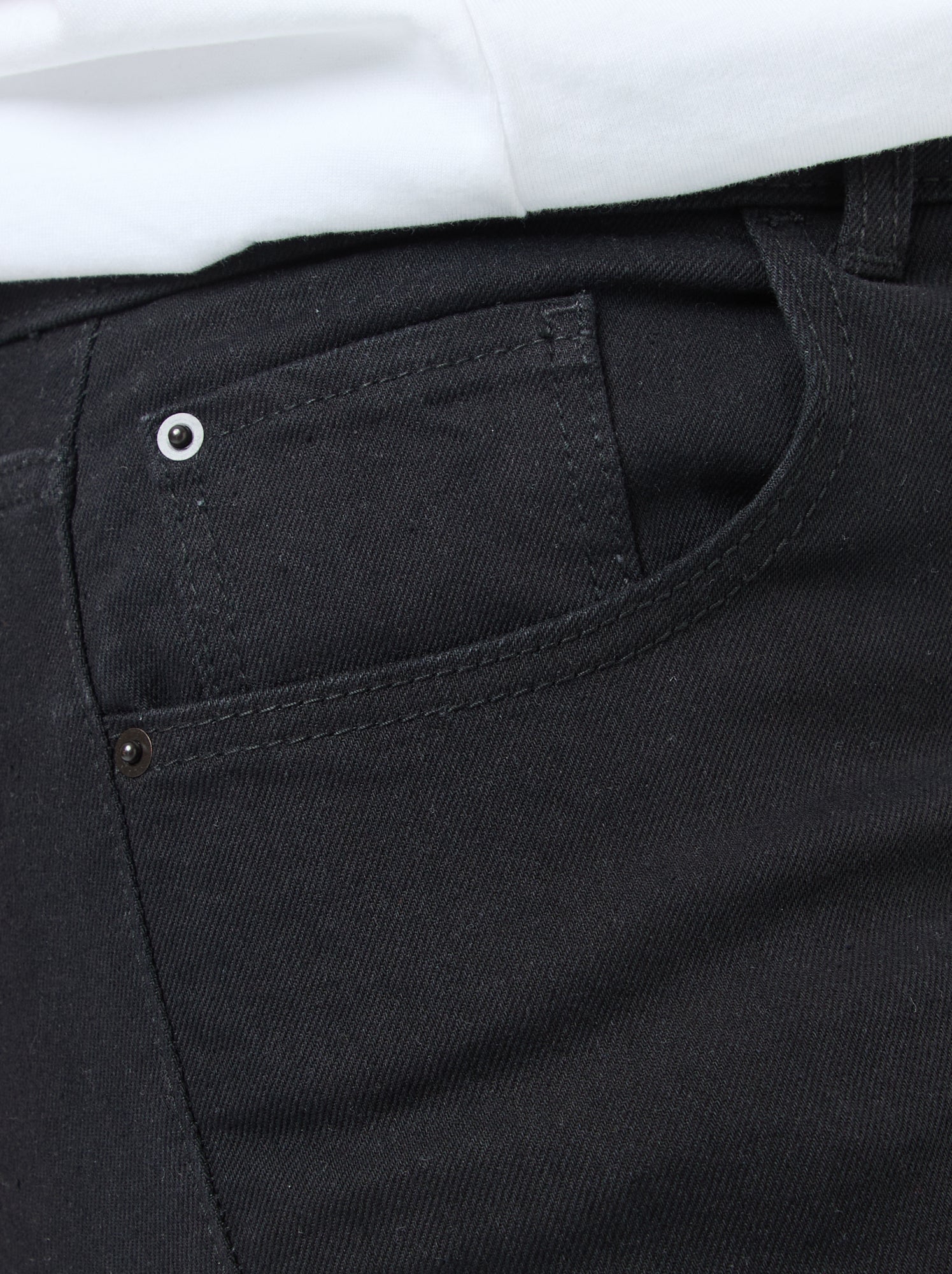 Jean slim taille haute - L28 - Noir