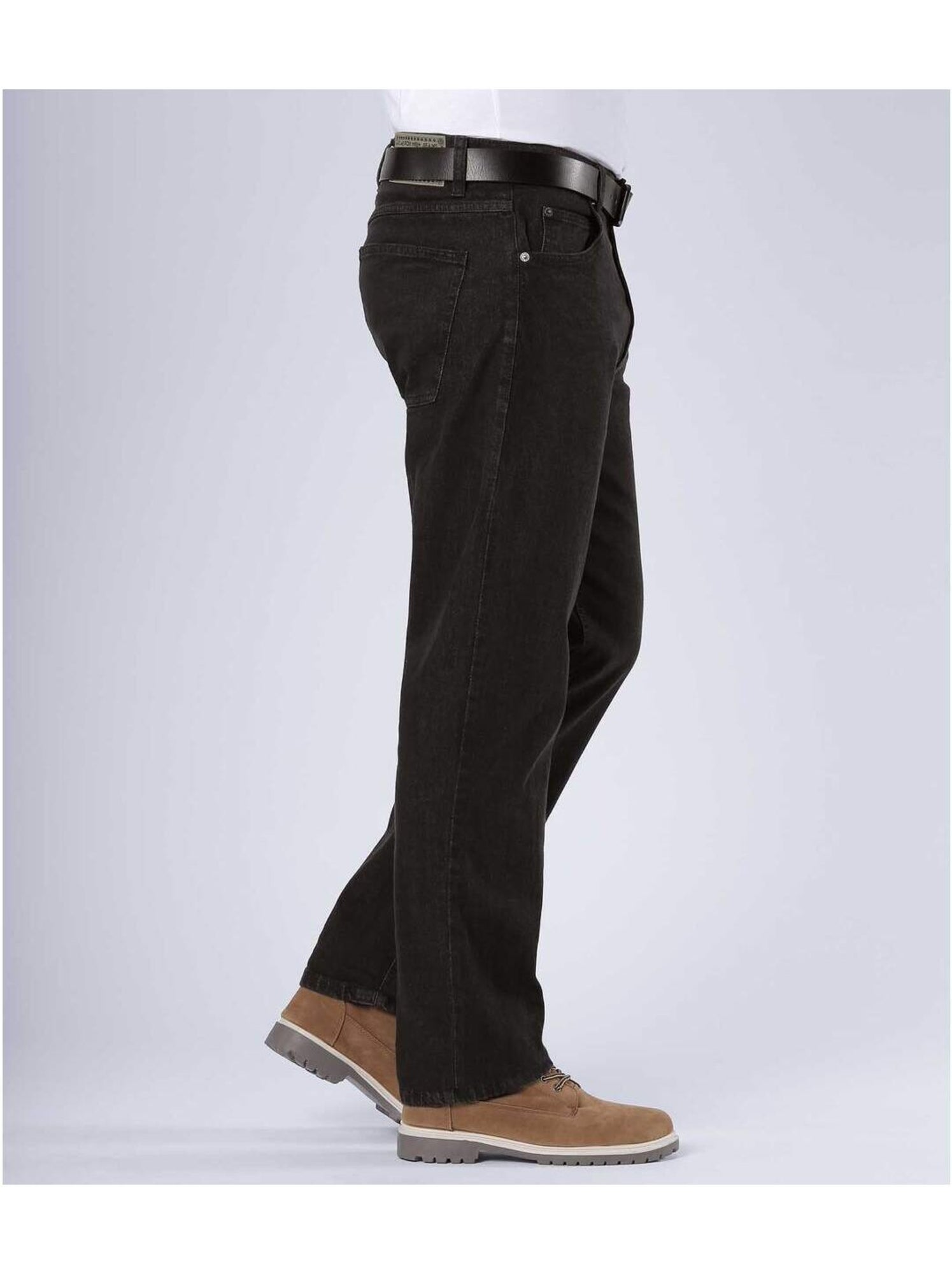Jean stretch regular - atlas for men - Noir