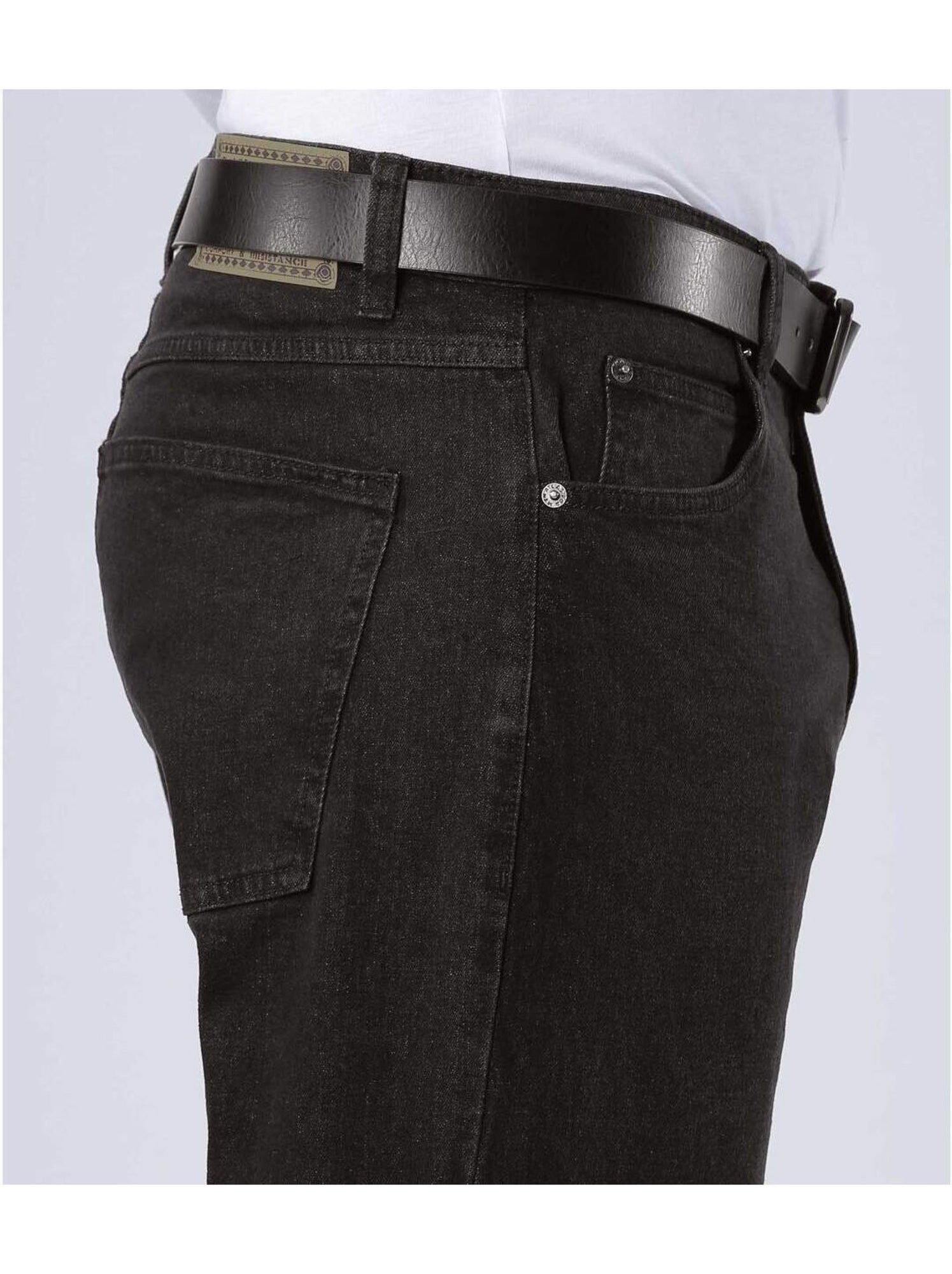 Jean stretch regular - atlas for men - Noir