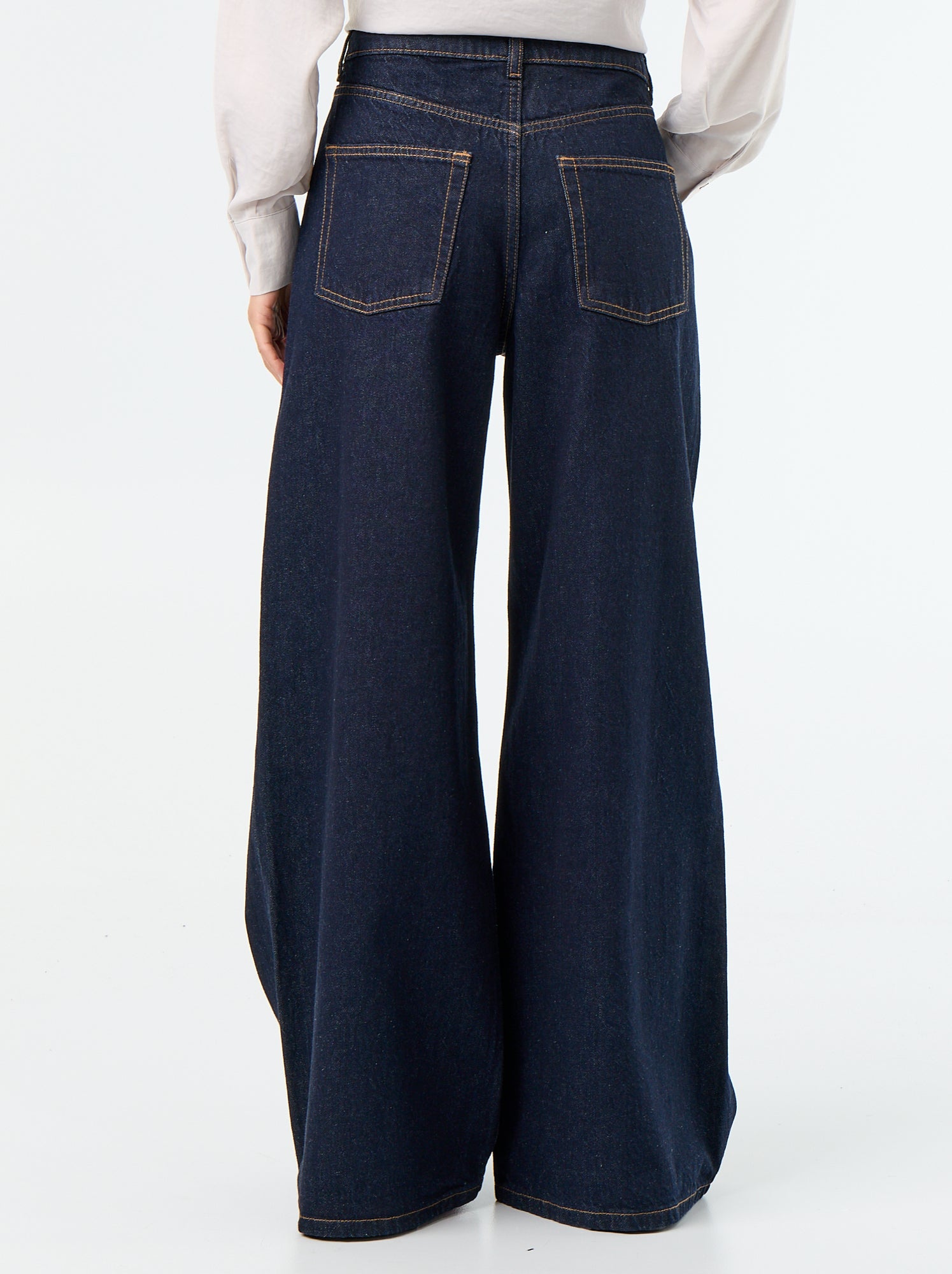 Jean wide leg / coupe large - Bleu (GJN32_7)
