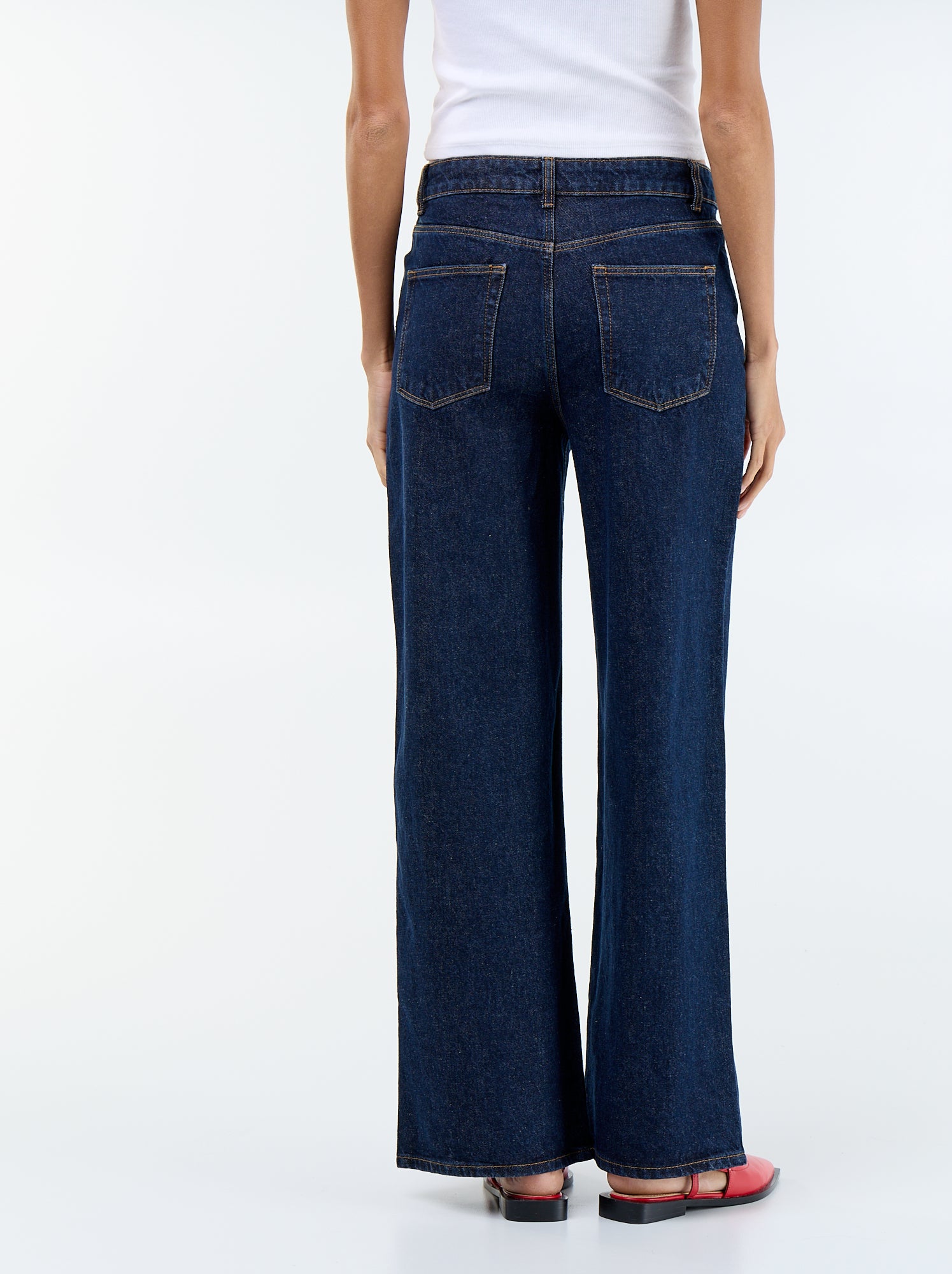 Jean wide leg - L30 - Bleu