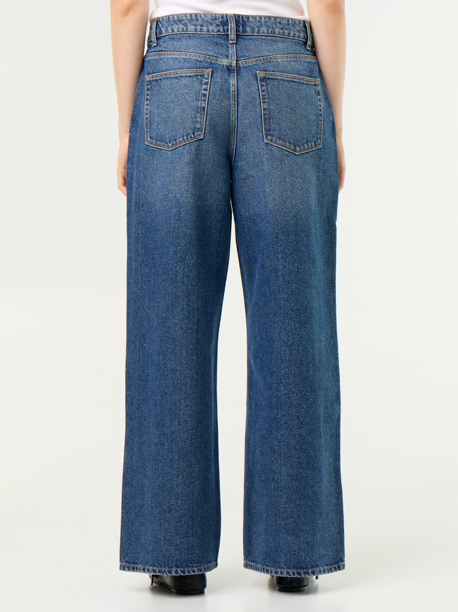 Jean wide leg - L30 - Stone