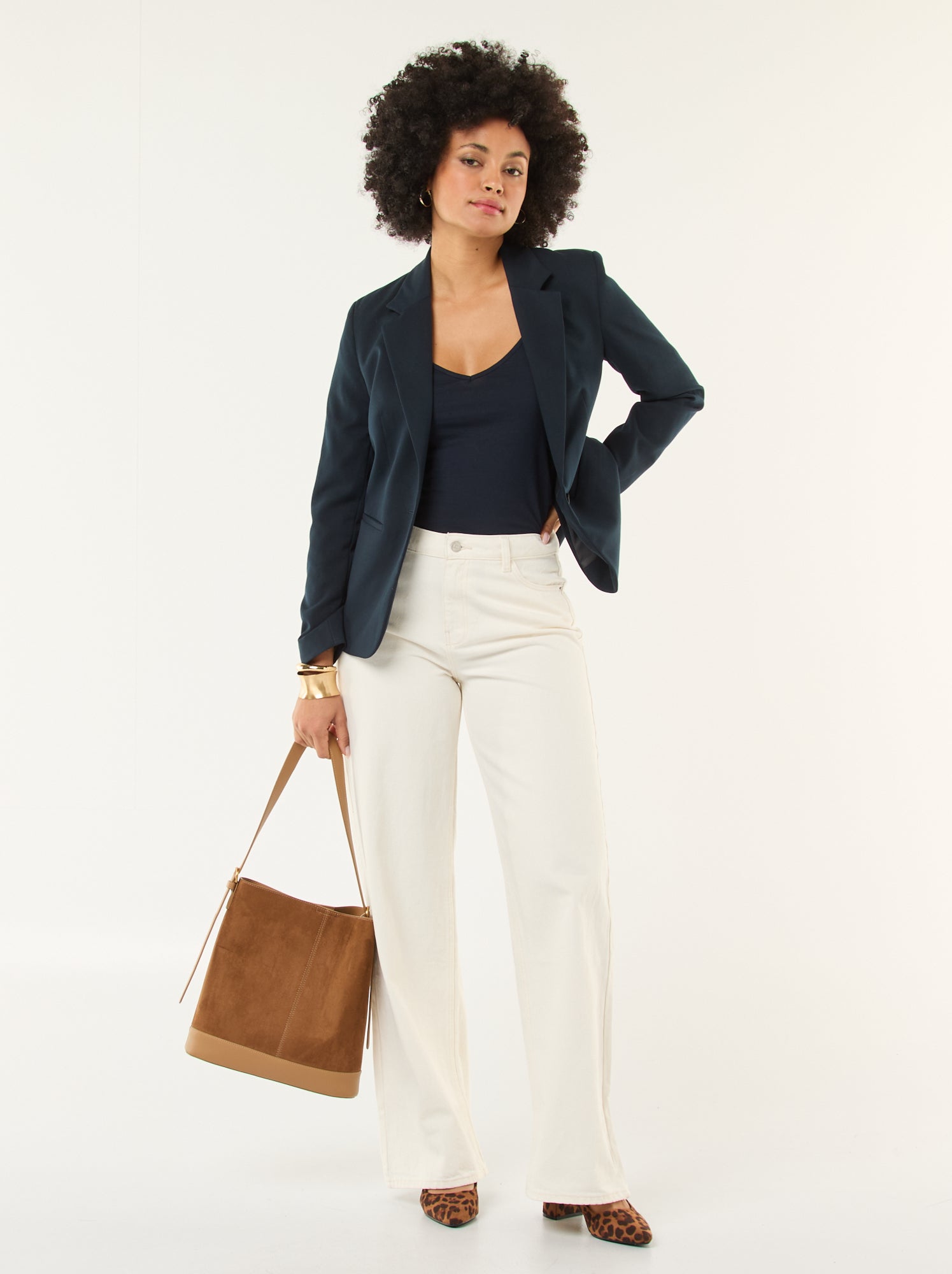 Jean wide leg - L32 - Blanc