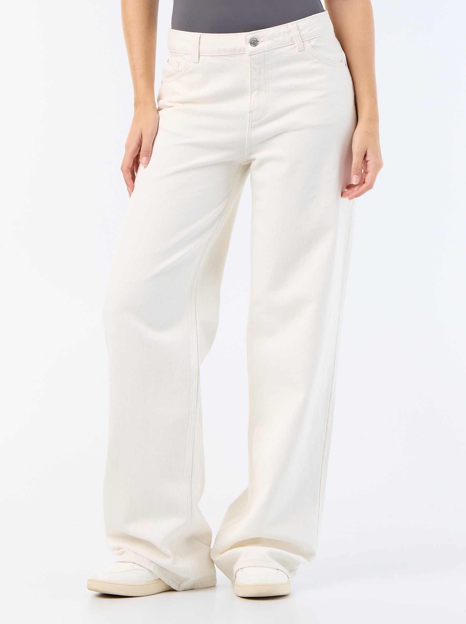 Jean wide leg - L34 - Blanc