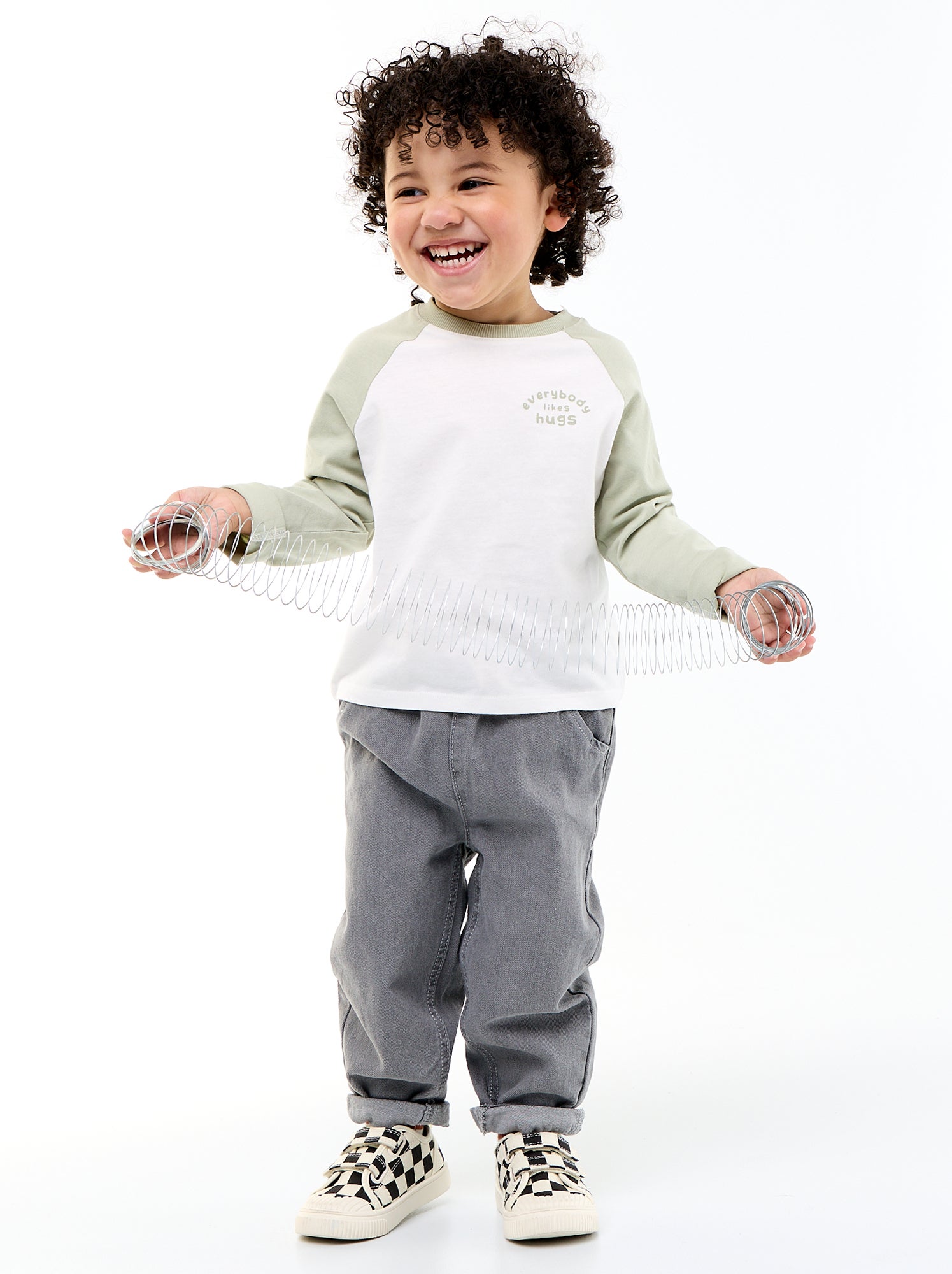 Jegging en jean - Gris