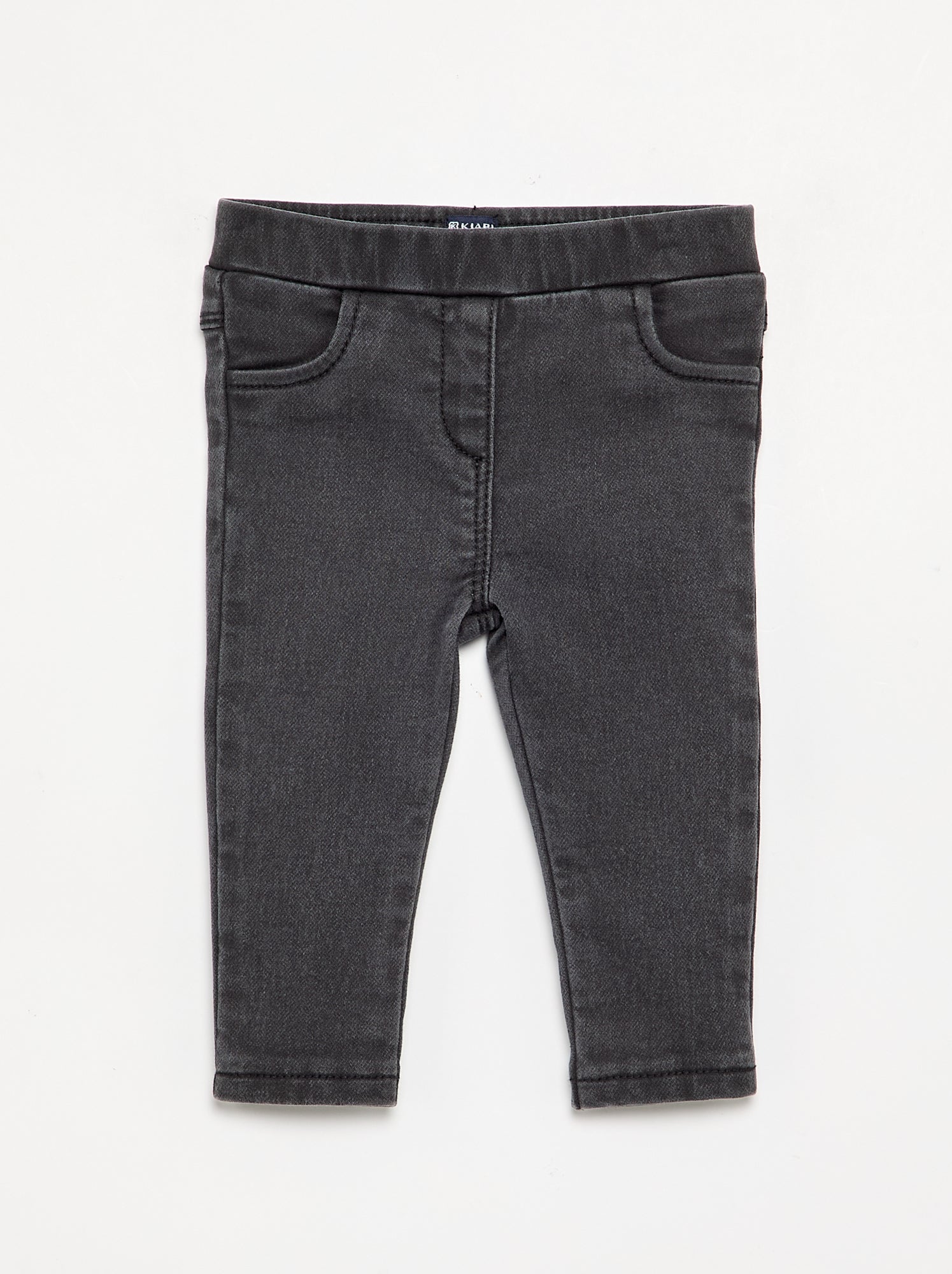 Jegging stretch façon denim - Noir