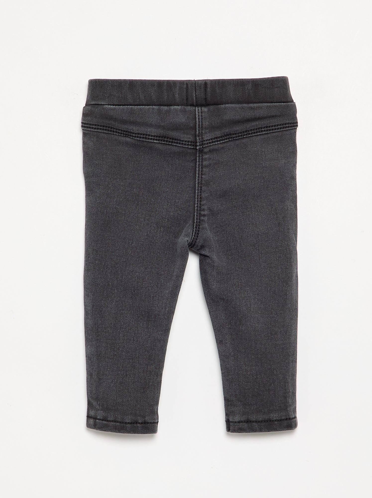 Jegging stretch façon denim - Noir