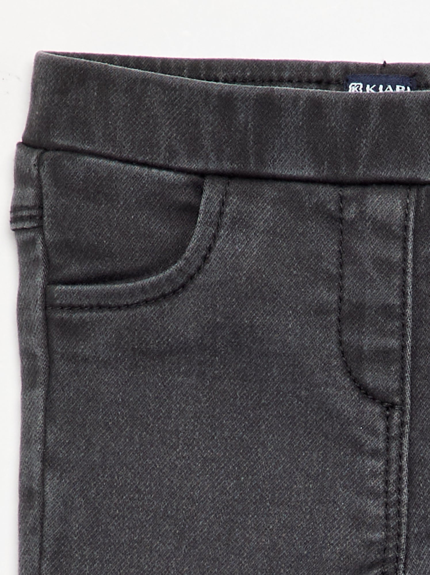 Jegging stretch façon denim - Noir