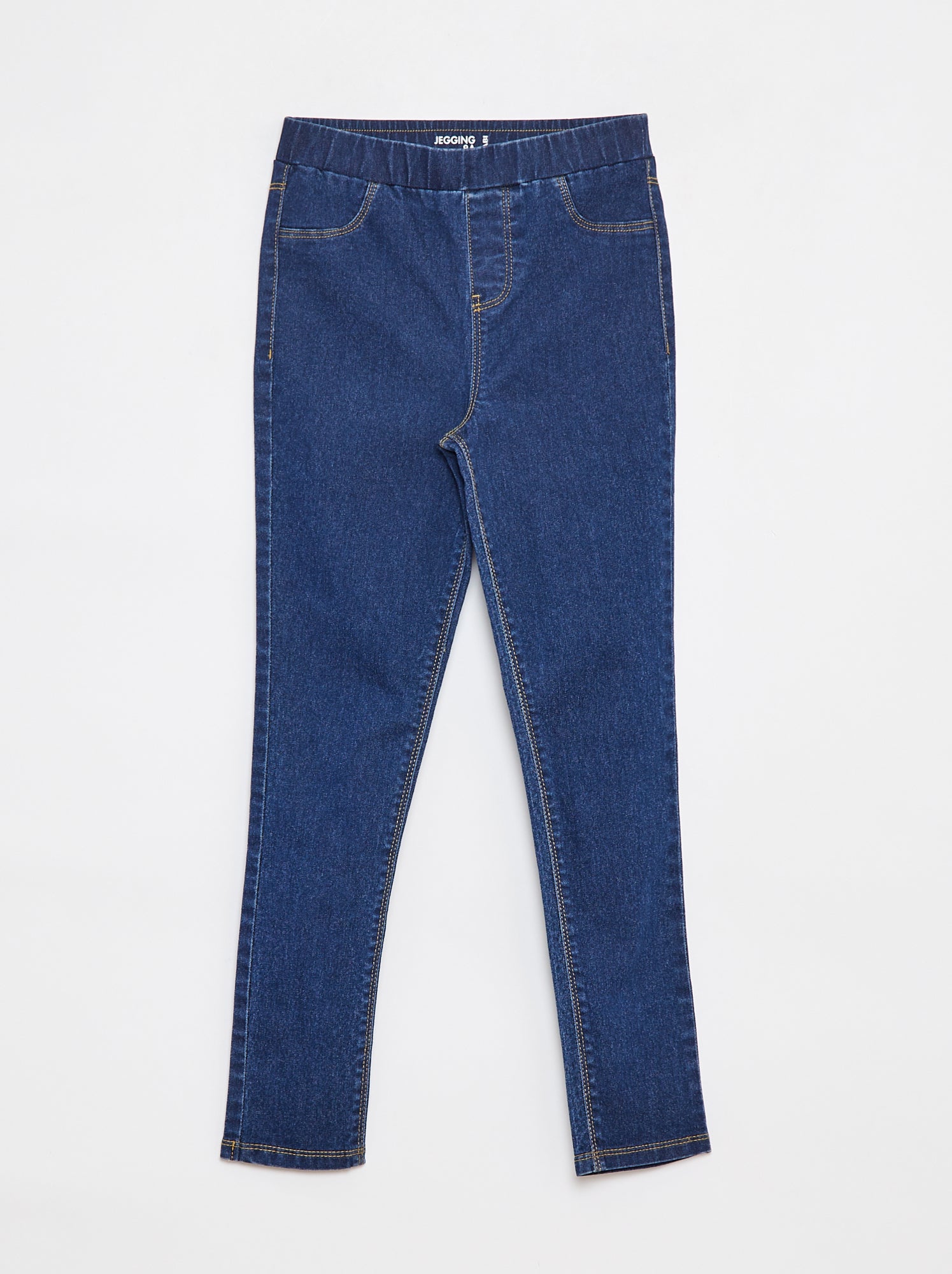 Jegging uni - Bleu (DKY21_2)