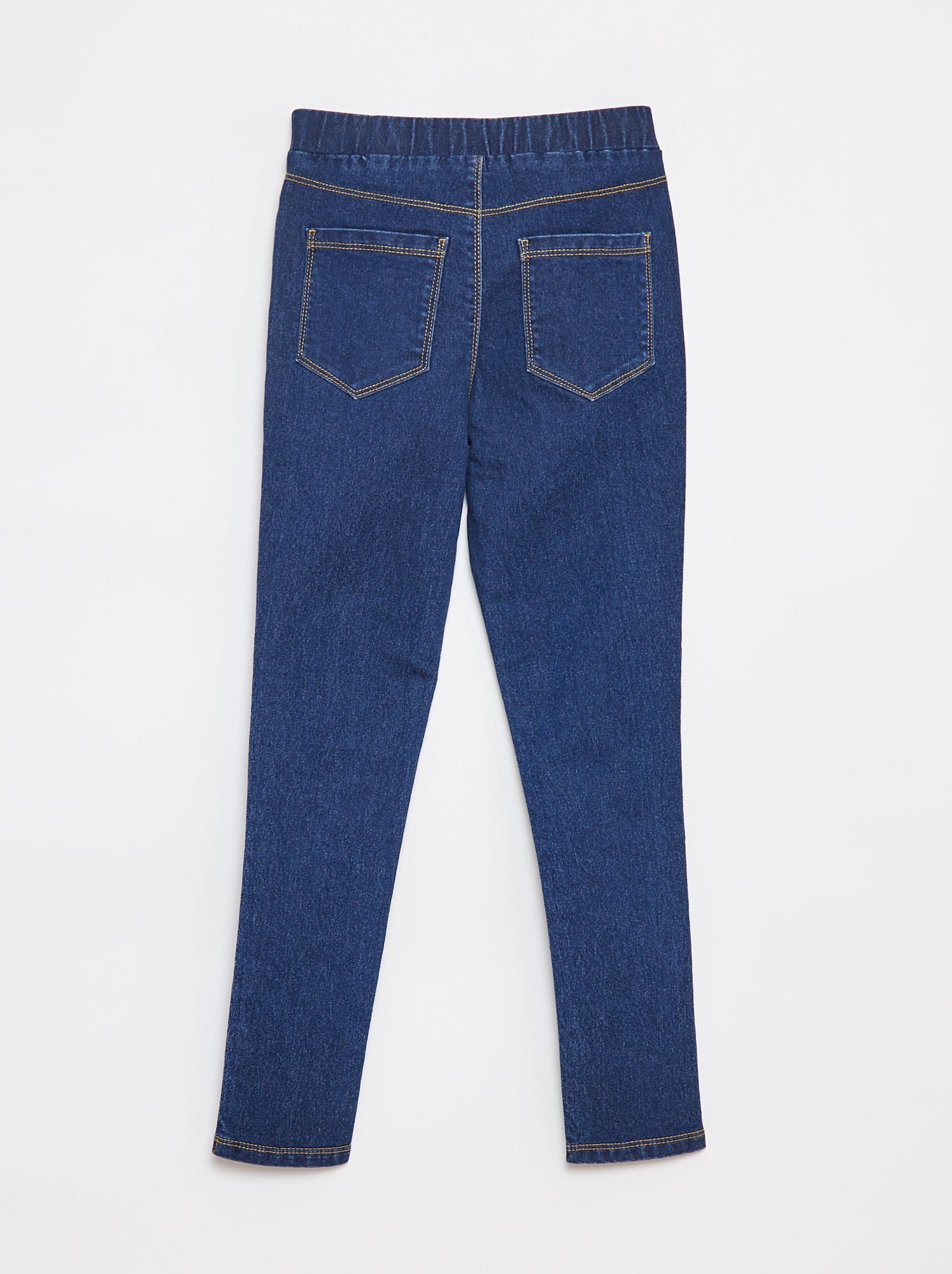 Jegging uni - Bleu (DKY21_2)