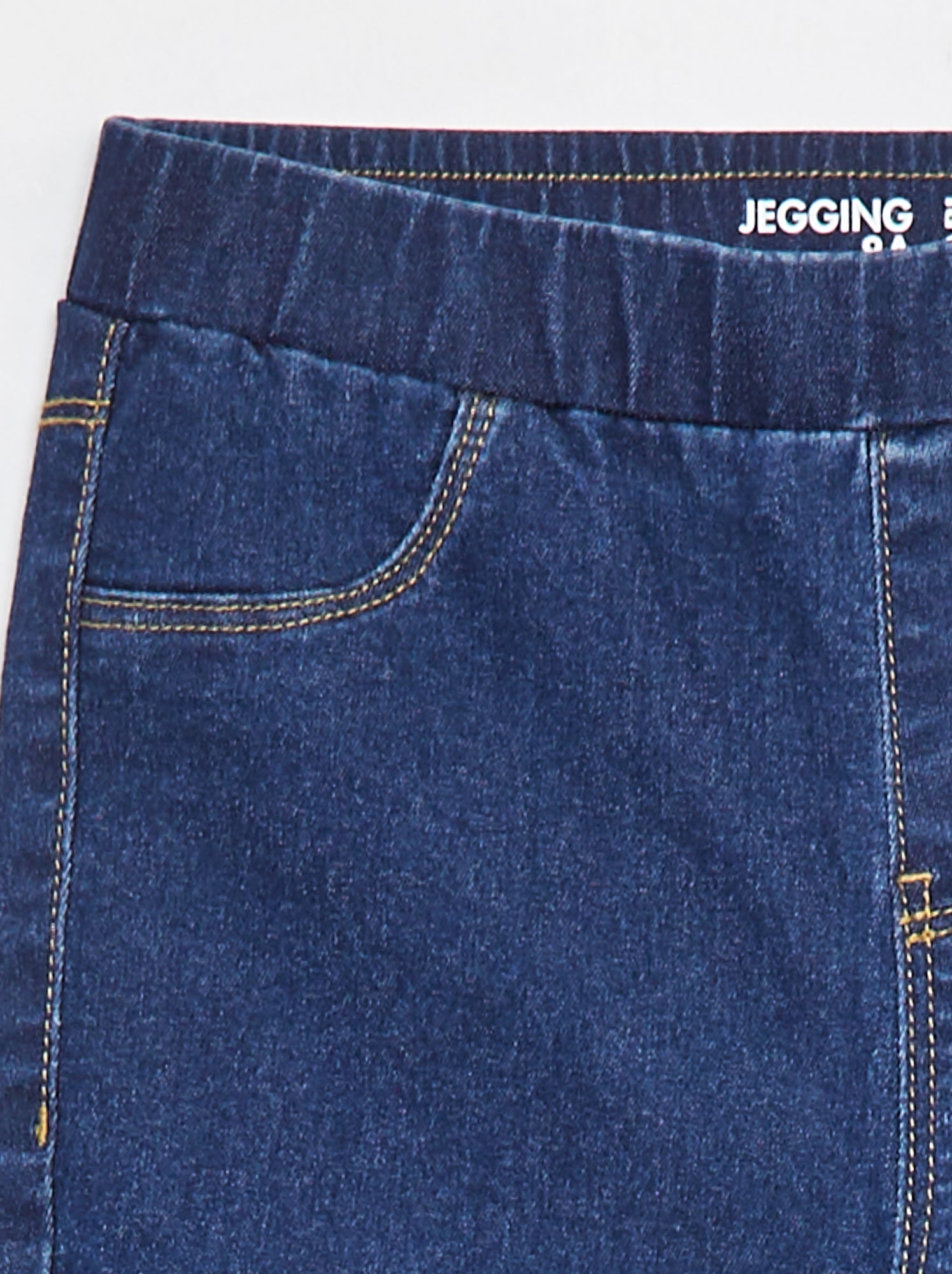 Jegging uni - Bleu (DKY21_2)
