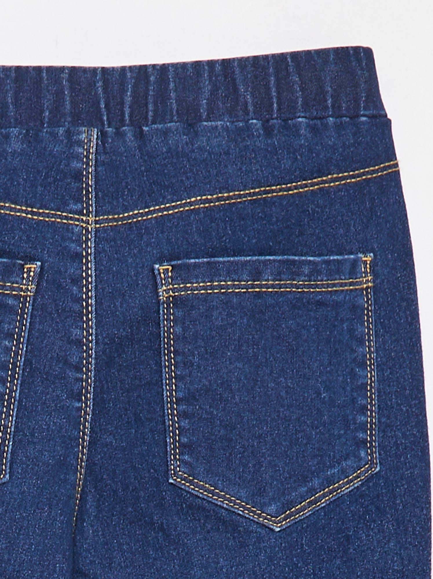 Jegging uni - Bleu (DKY21_2)