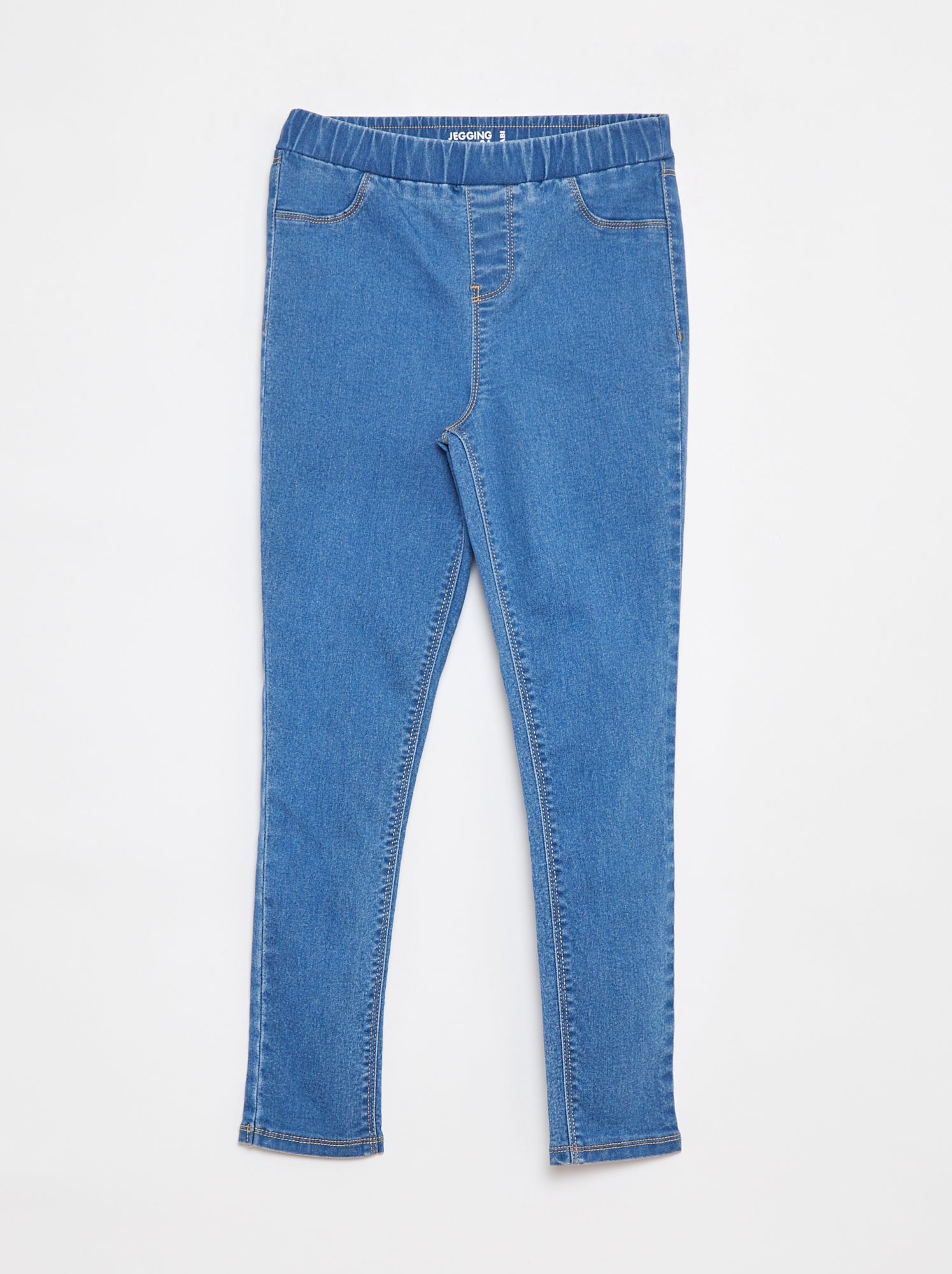 Jegging uni - Bleu (DKY21_4)