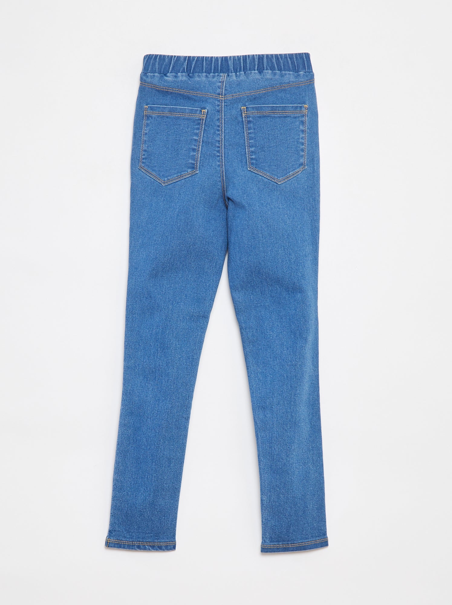Jegging uni - Bleu (DKY21_4)