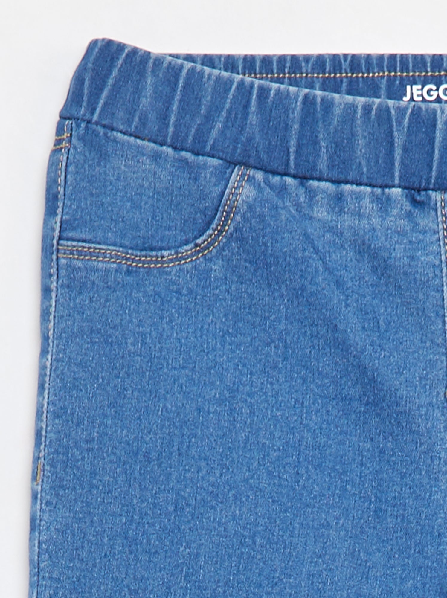 Jegging uni - Bleu (DKY21_4)