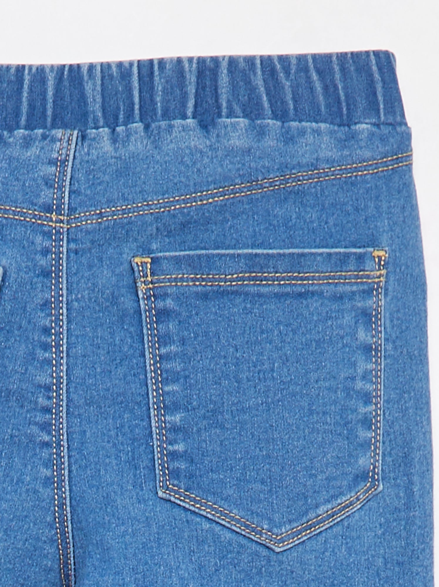 Jegging uni - Bleu (DKY21_4)