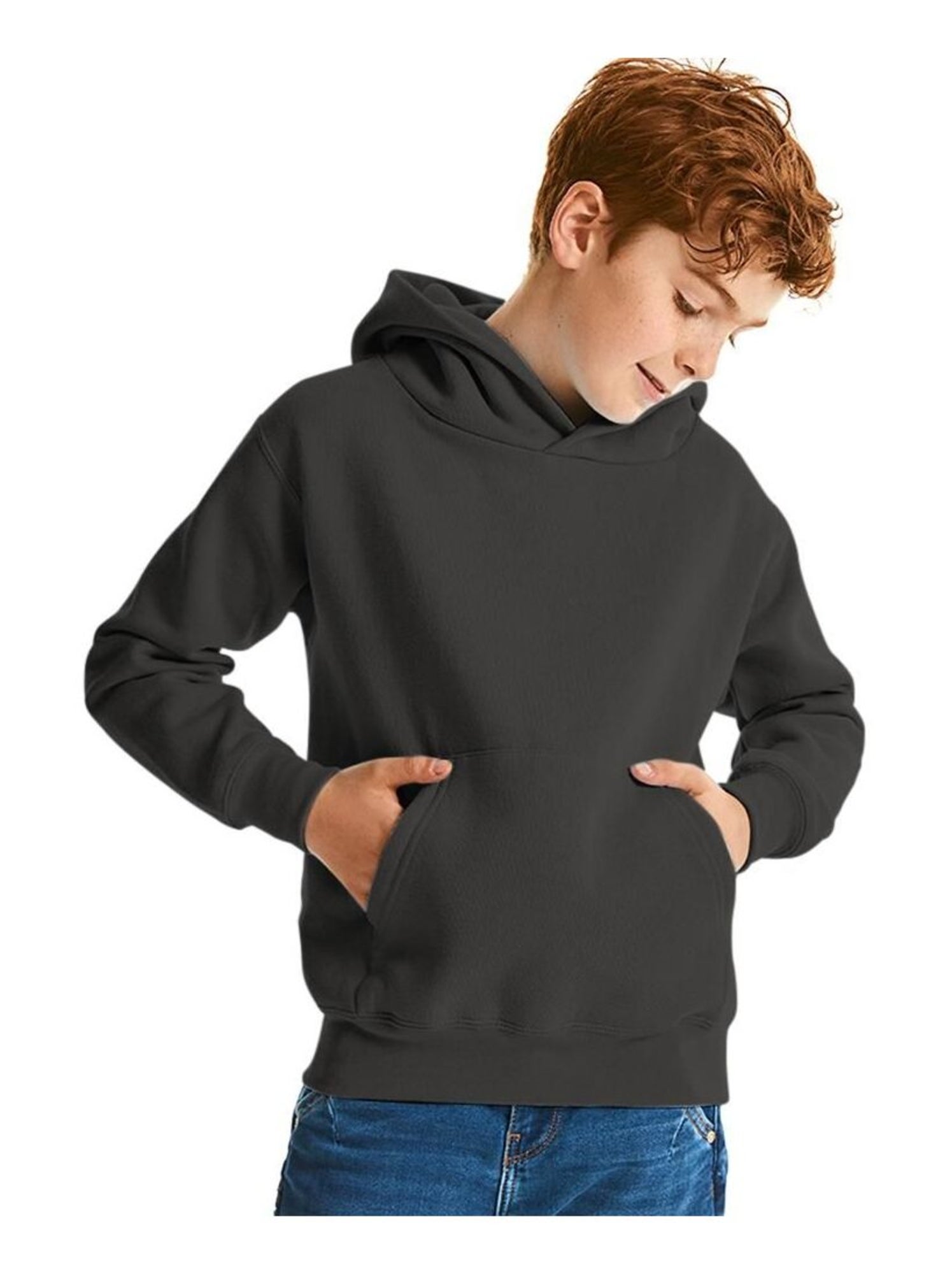 Jerzees Schoolgear - Sweatshirt à capuche - Noir