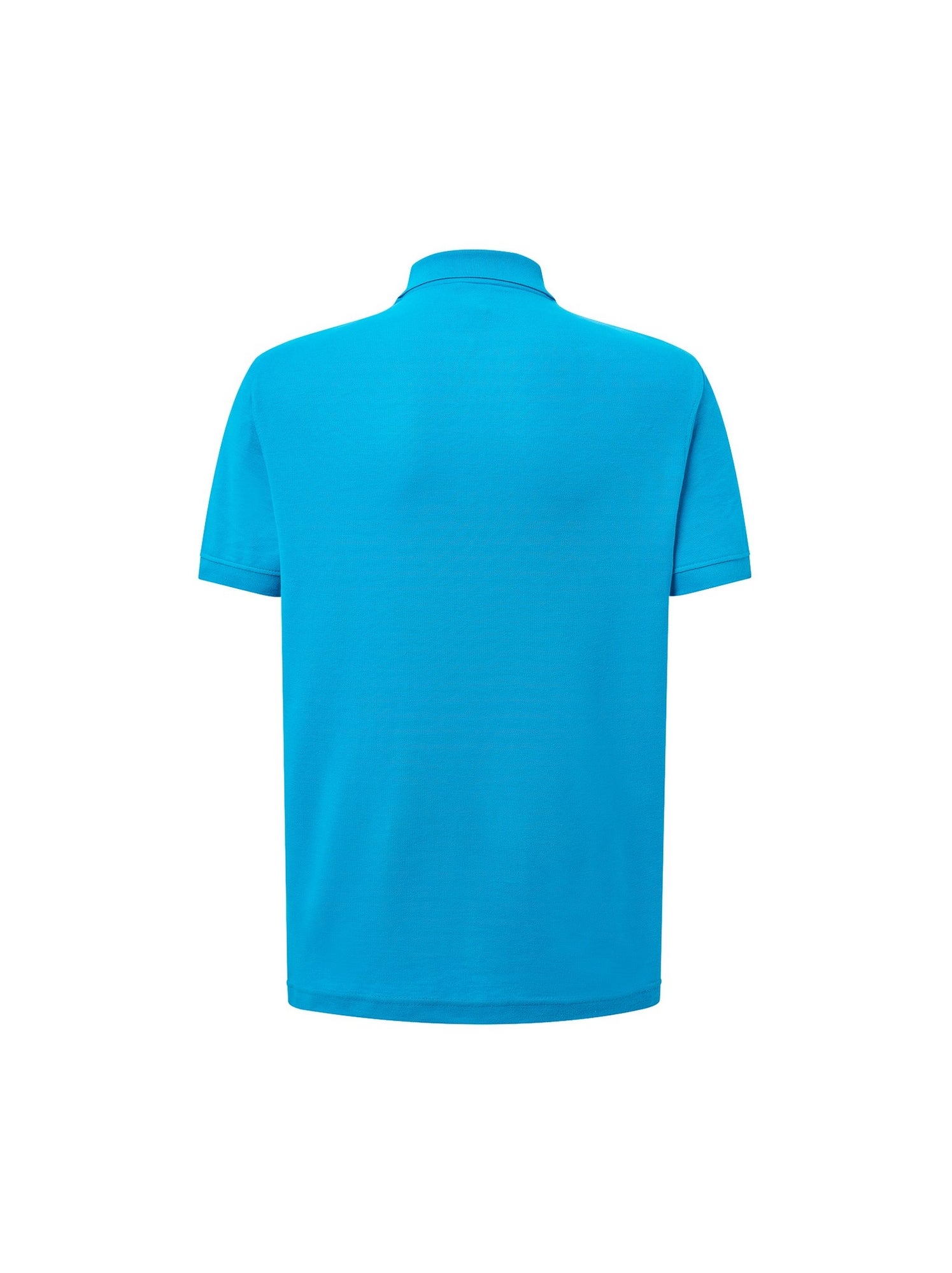 JHK - Polo - Bleu marine/Turquoise