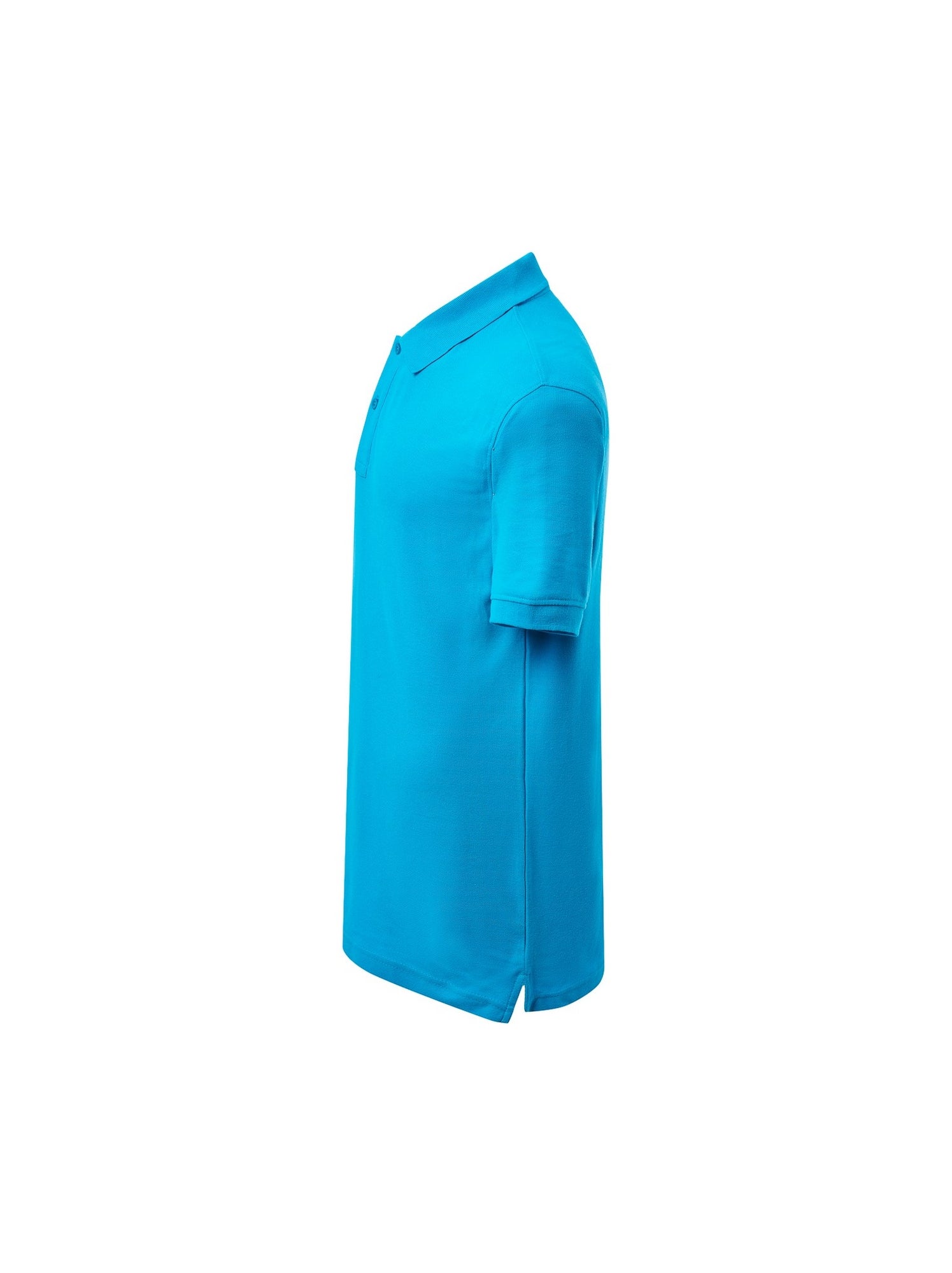 JHK - Polo - Bleu marine/Turquoise