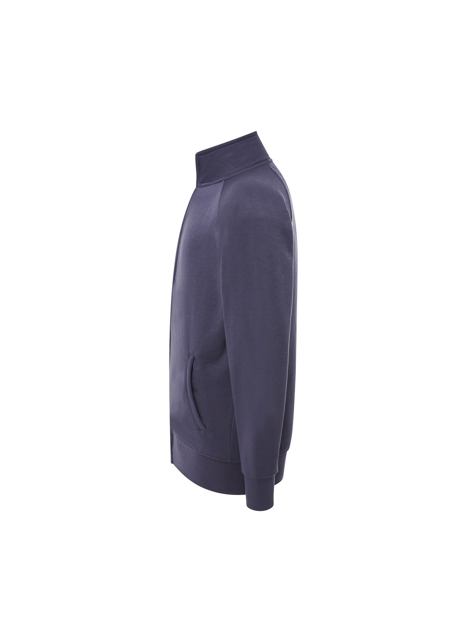 JHK - Sweat motif/style uni - Bleu denim