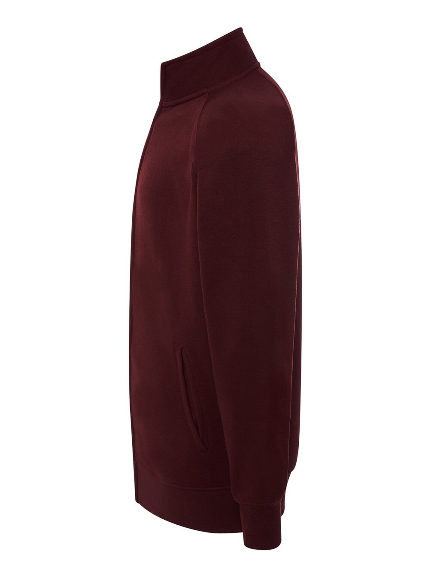 JHK - Sweat motif/style uni - Bordeaux