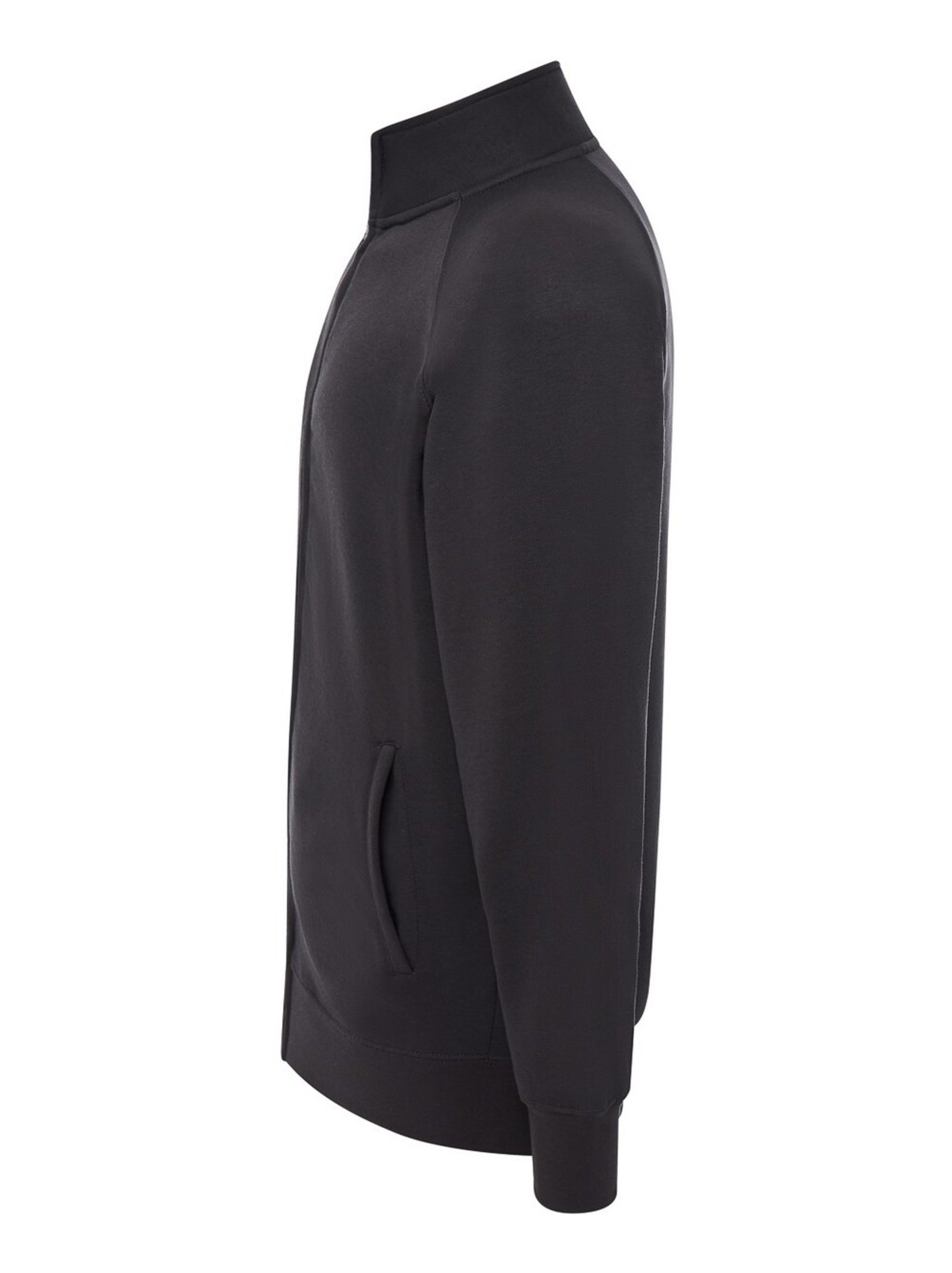 JHK - Sweat motif/style uni - Gris Noir