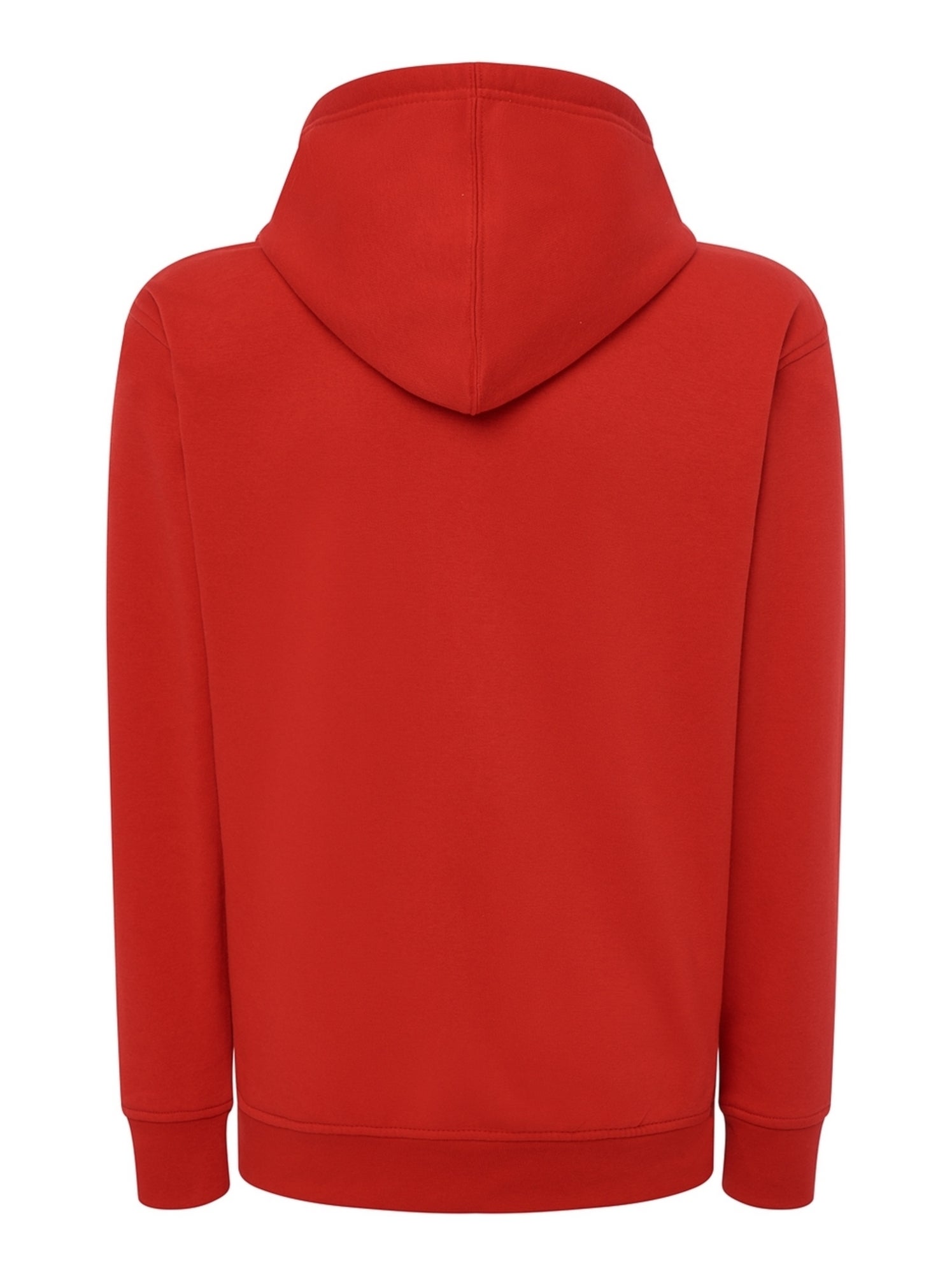 JHK - Veste à capuche motif/style uni - Rouge