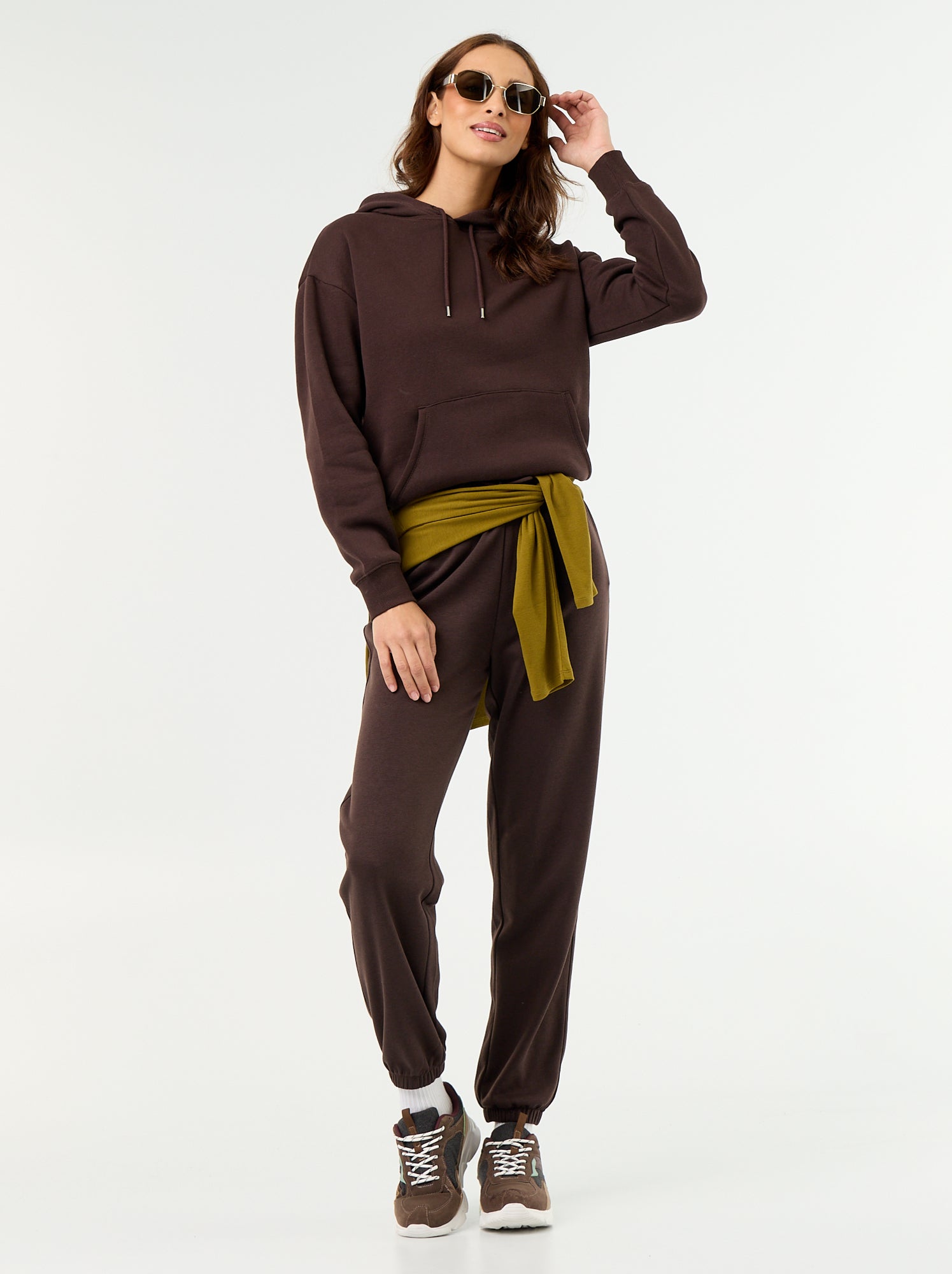 Jogging basique - Marron