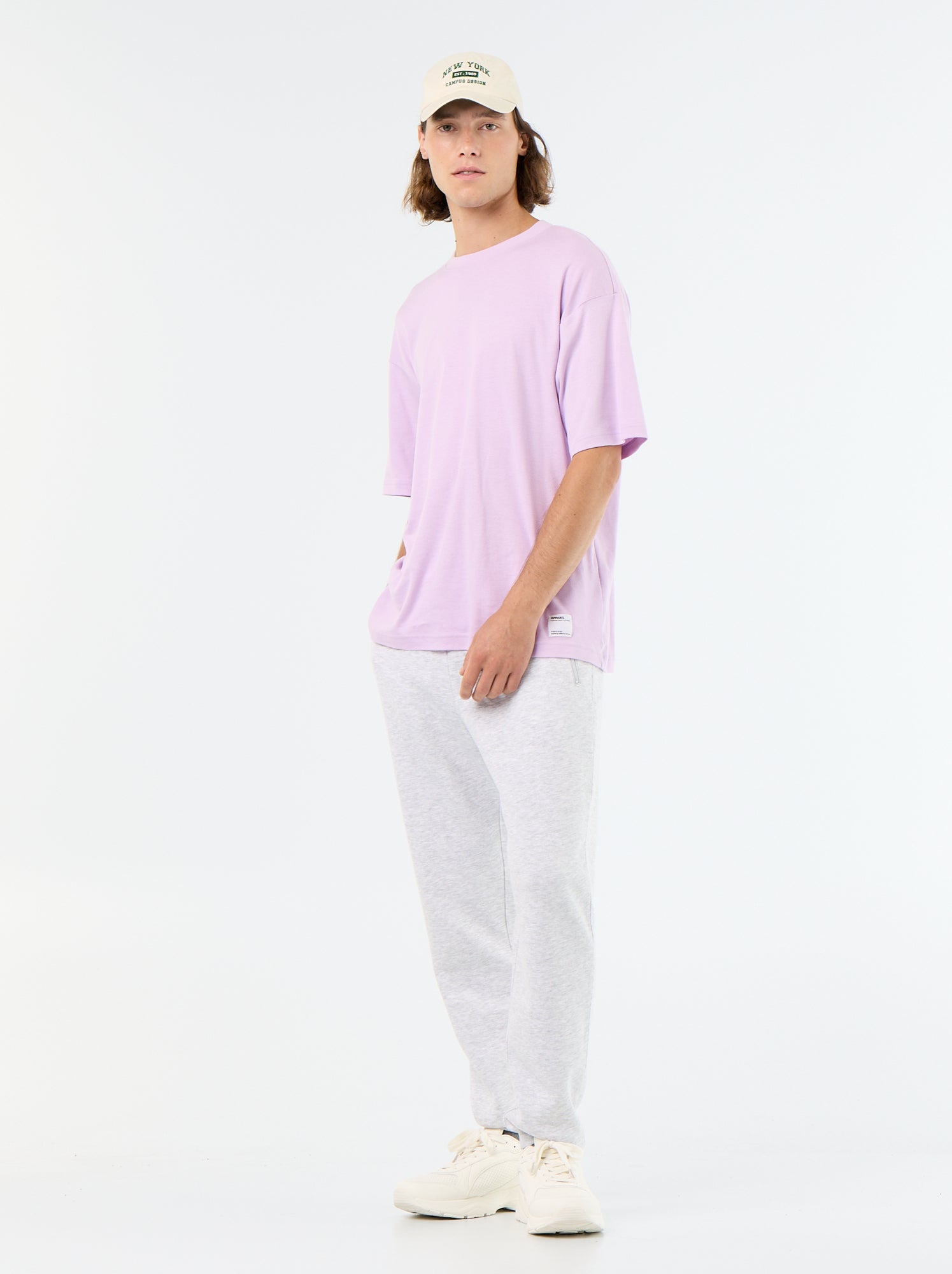 Jogging basique uni - Gris