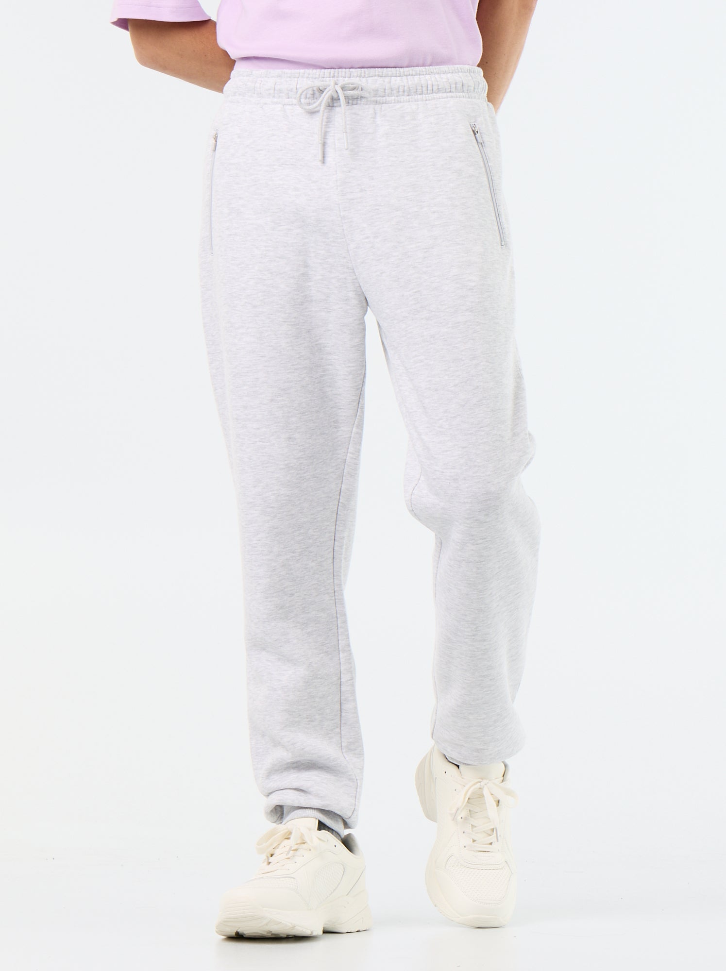 Jogging basique uni - Gris
