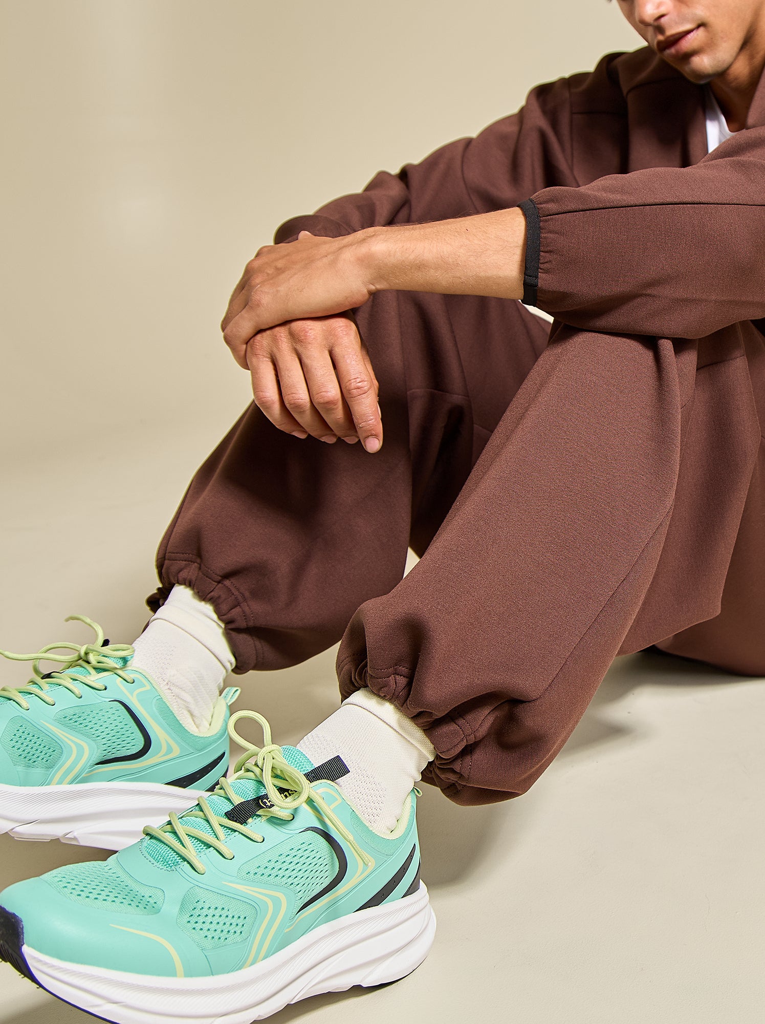 Jogging de sport - ekstract - Marron