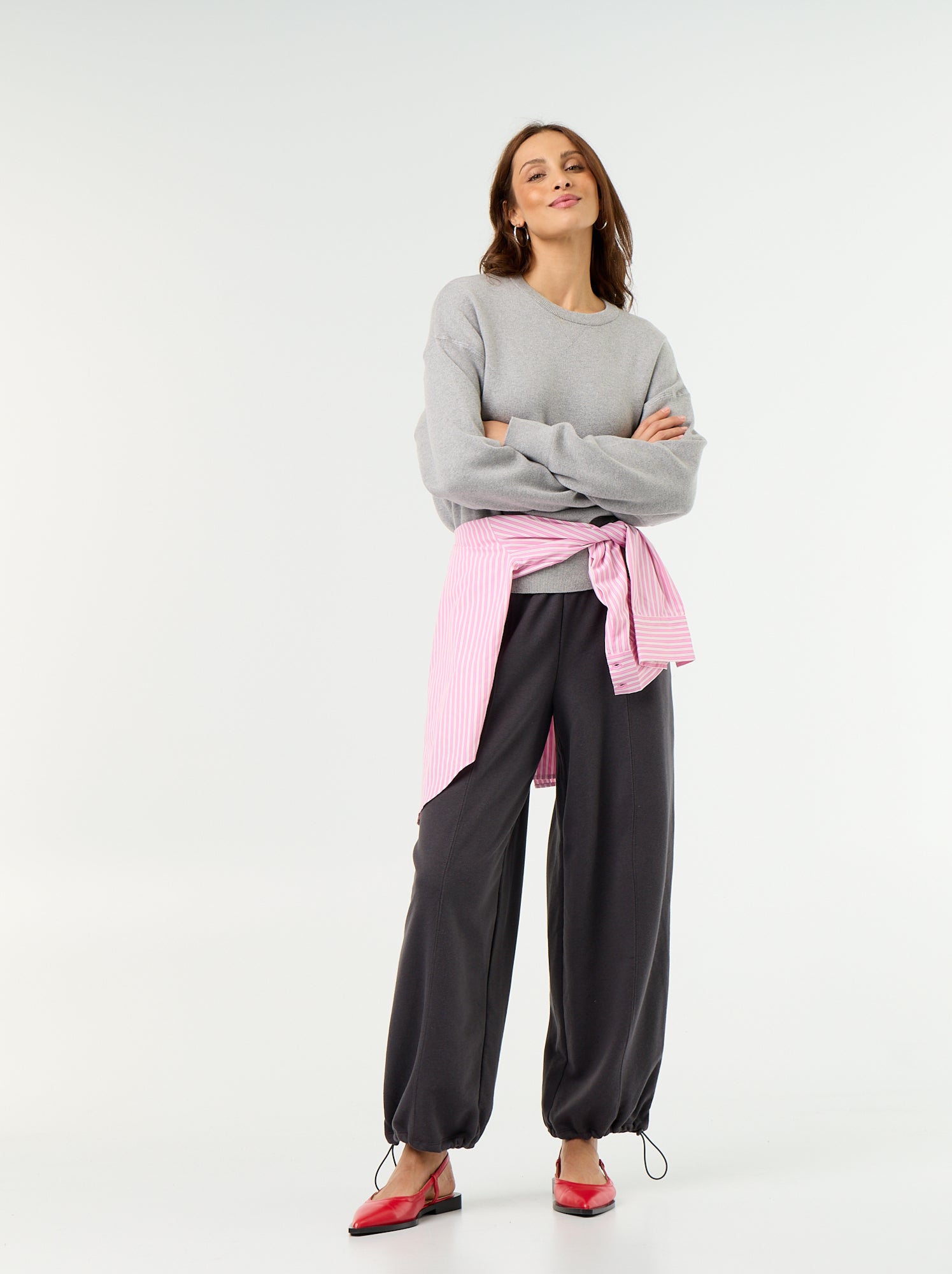Jogging de sport large - Noir