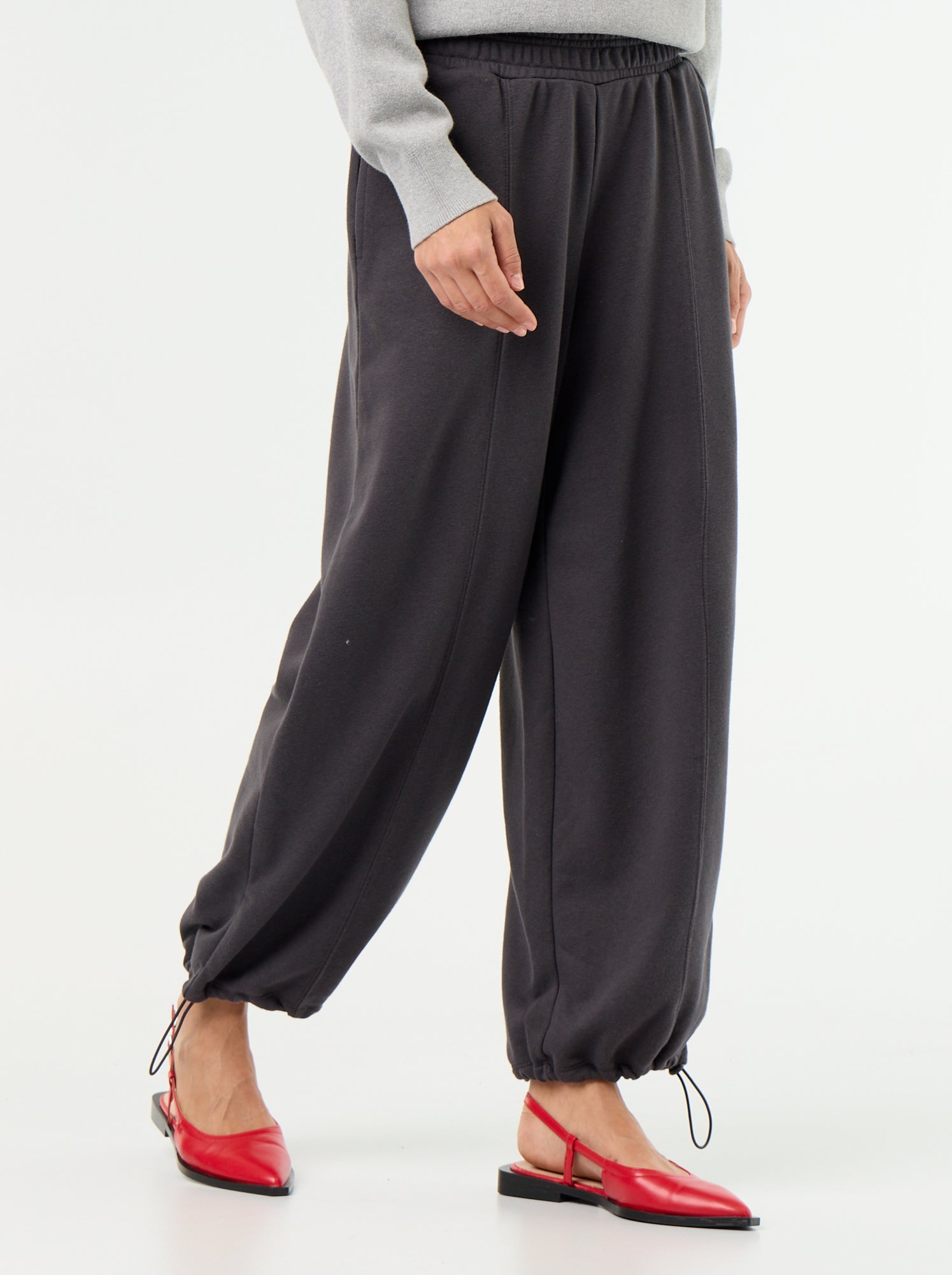 Jogging de sport large - Noir