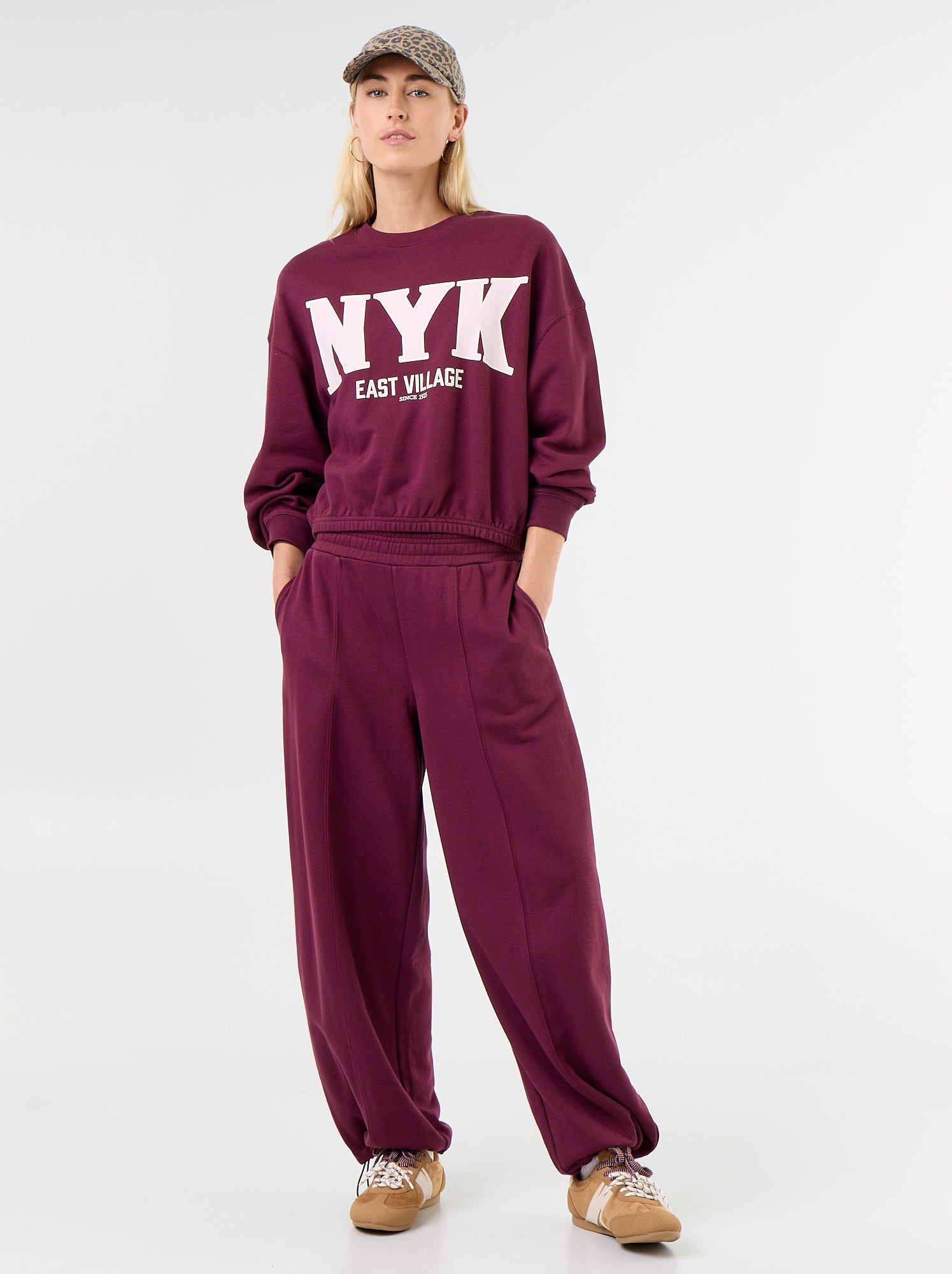 Jogging de sport large - Rose