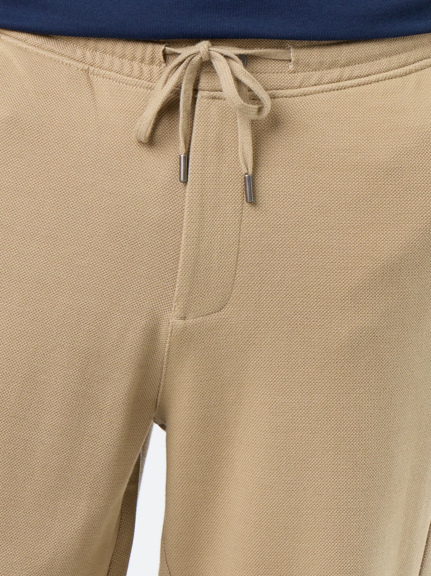 Jogging en maille piquée - Beige