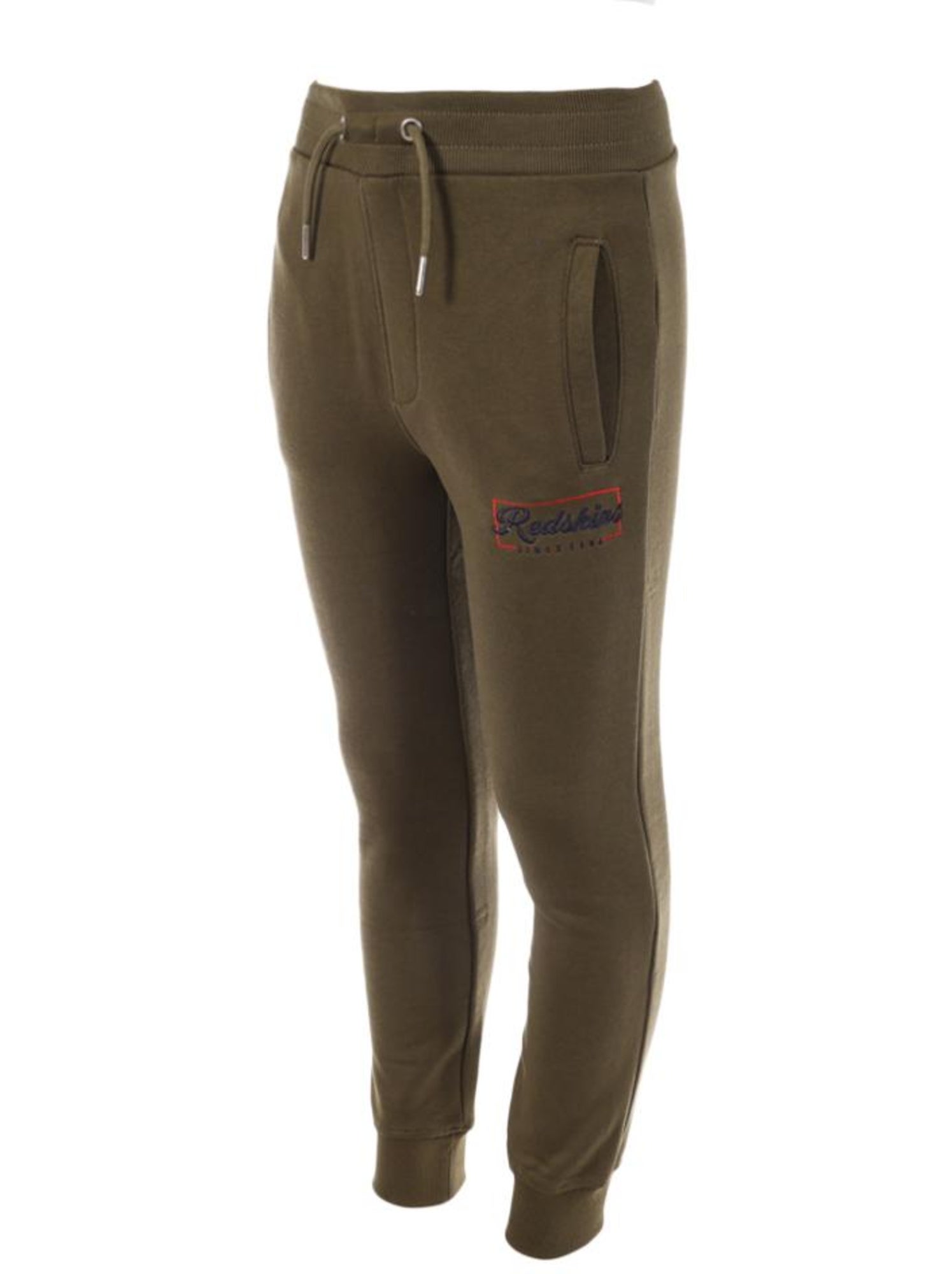 Jogging garçon redskins - Vert kaki clair