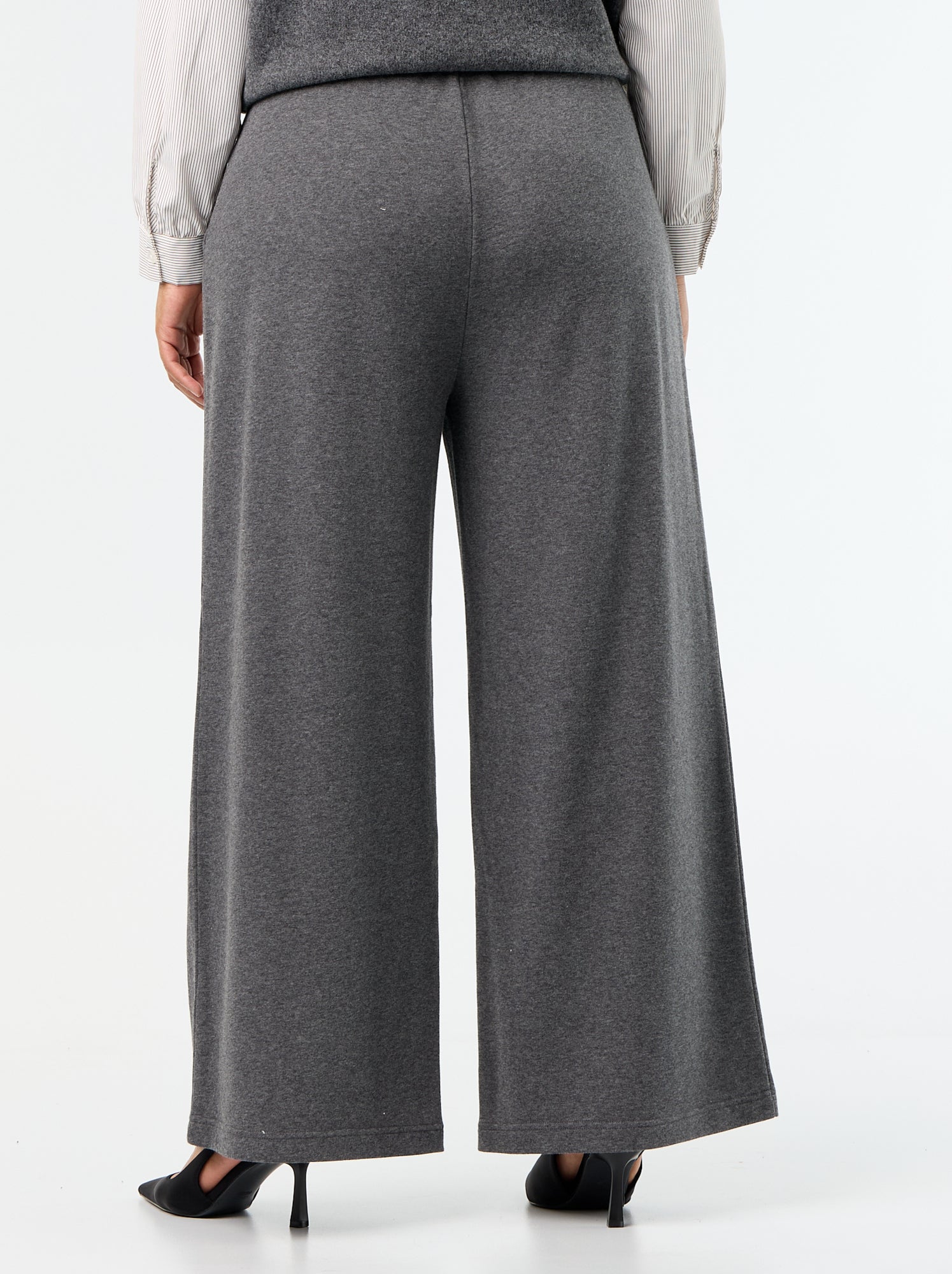 Jogging large uni - Gris