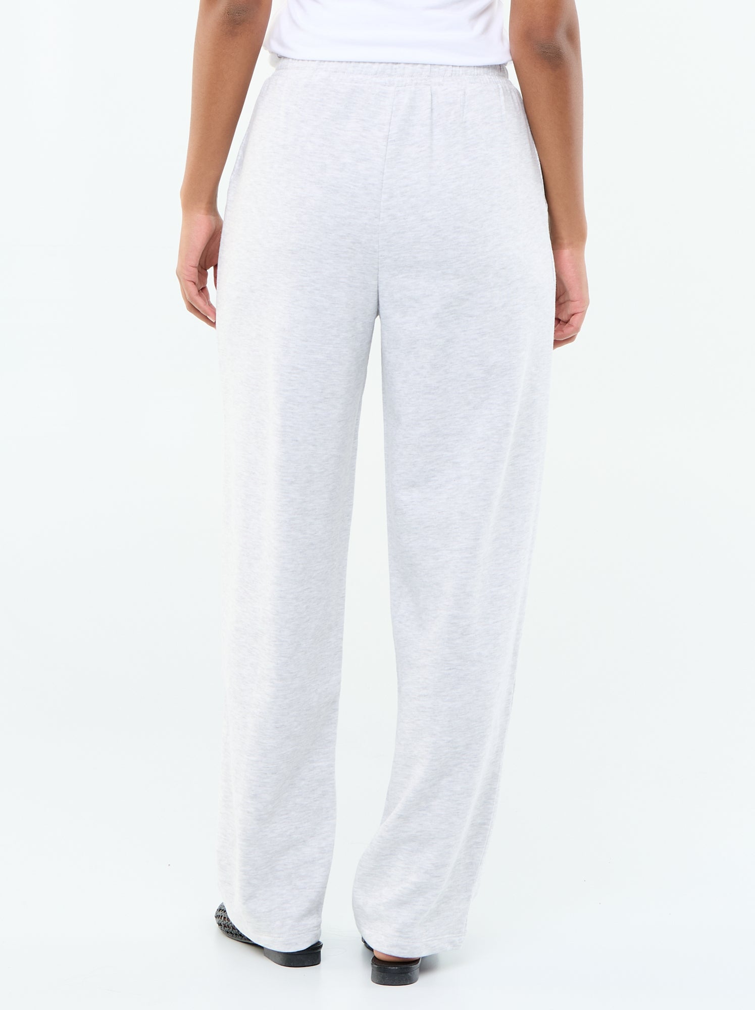 Jogging maille lourde - Gris