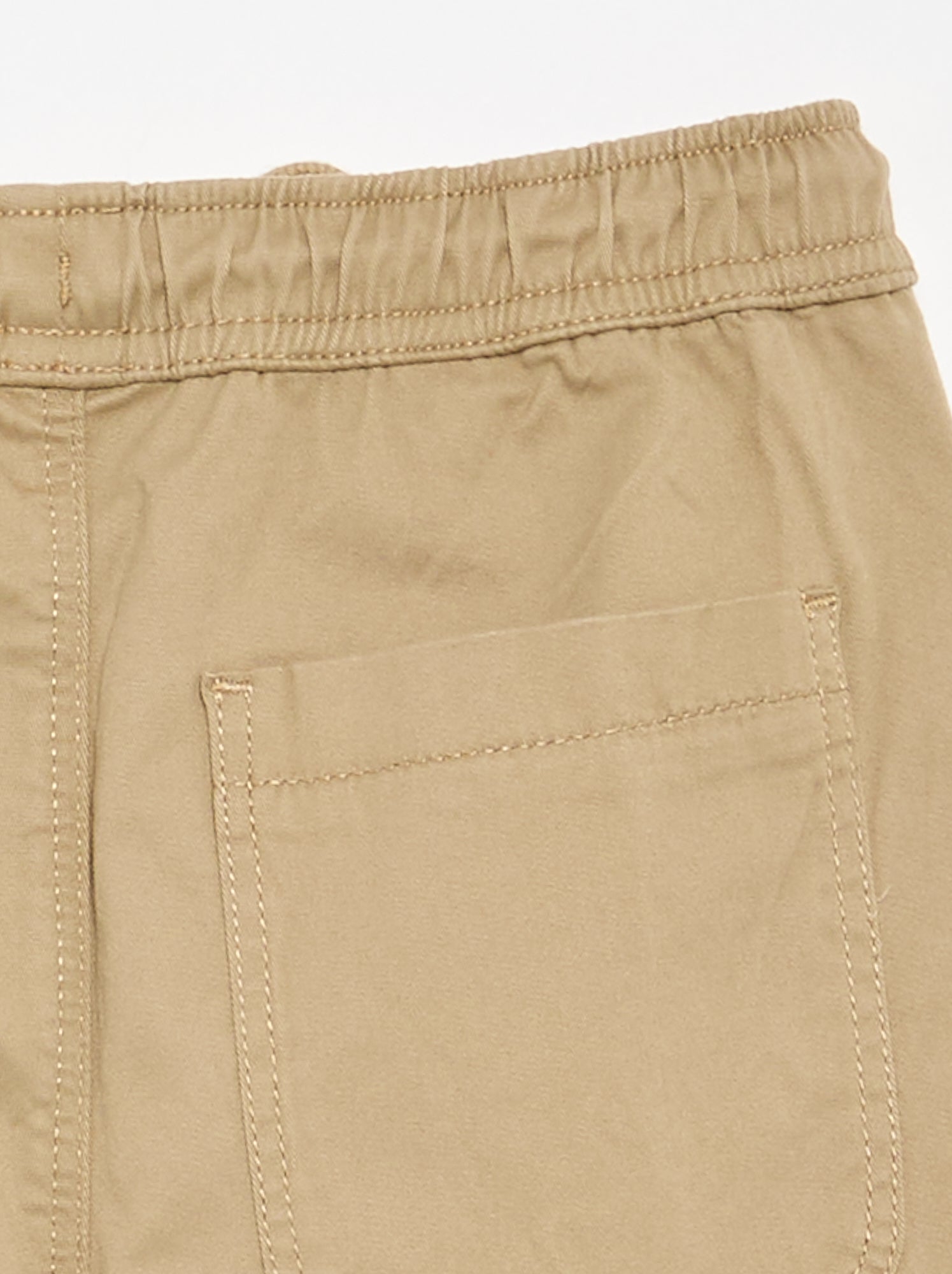 Jogpant avec cordons de serrage - Beige